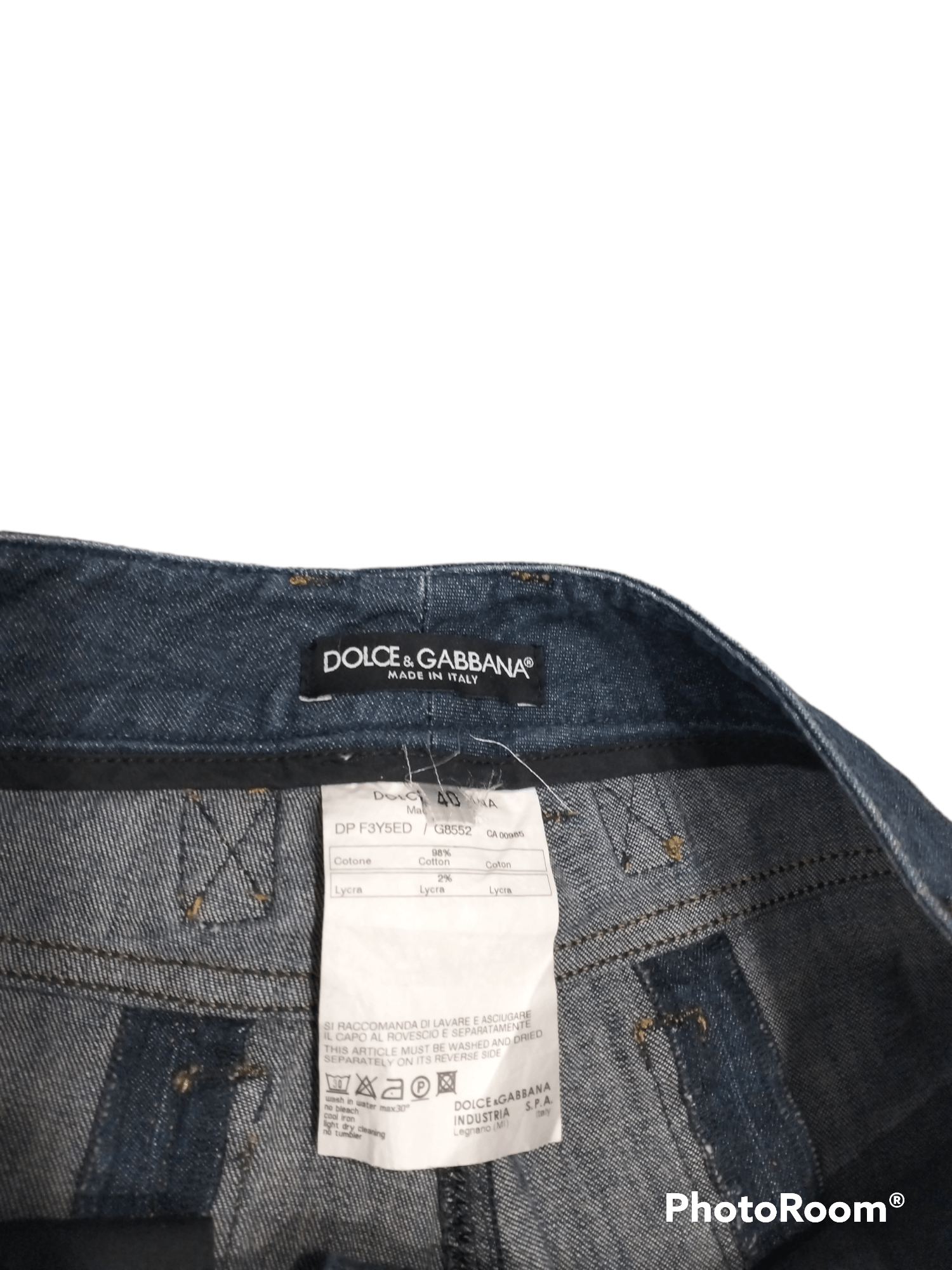 Designer DOLCE & GABBANA JEANS FOR WOMEN Size 30" / US 8 / IT 44 - 15 Thumbnail