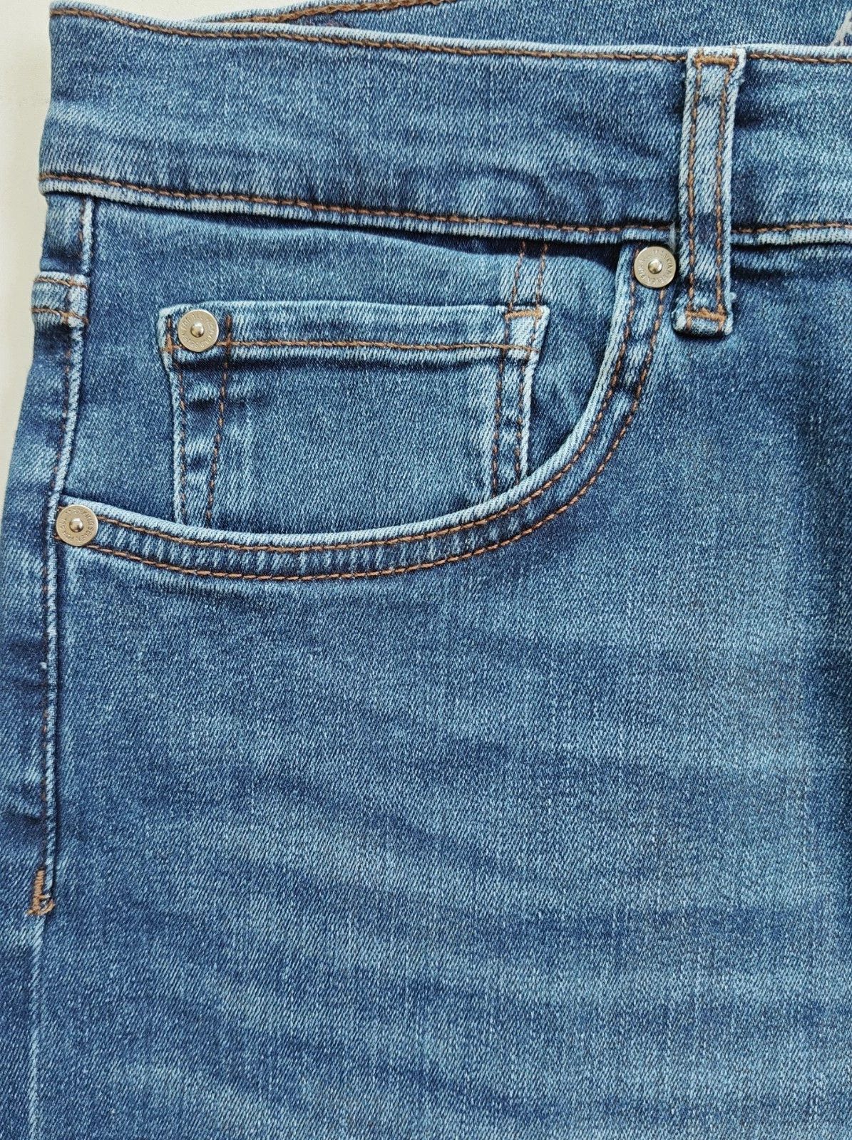 7 For All Mankind 7 For All ManKind The Straight Dayton Jeans T / 6047 Size US 33 - 4 Thumbnail
