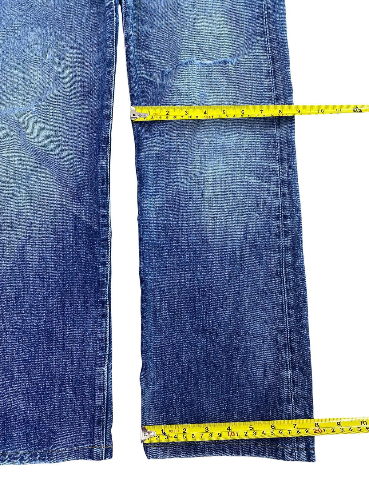 Levi's Vintage Levi’s 501 Faded Wash Whiskers Style Ripped Jeans Size US 32 / EU 48 - 8 Thumbnail