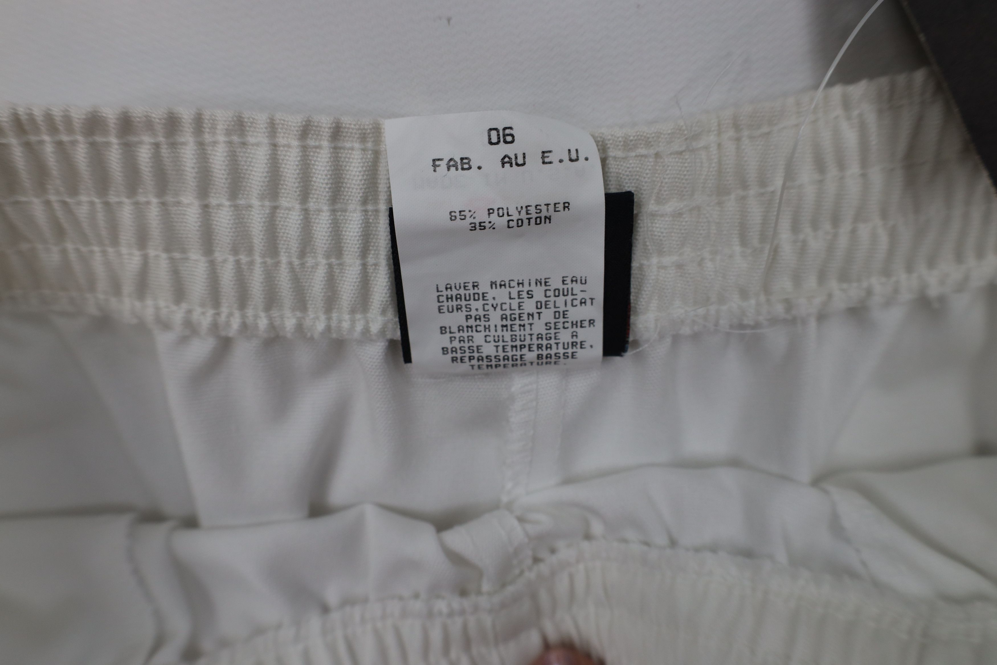 Vintage Deadstock Vintage 90s Streetwear Above Knee Shorts White USA Size 28" / US 6 / IT 42 - 8 Thumbnail