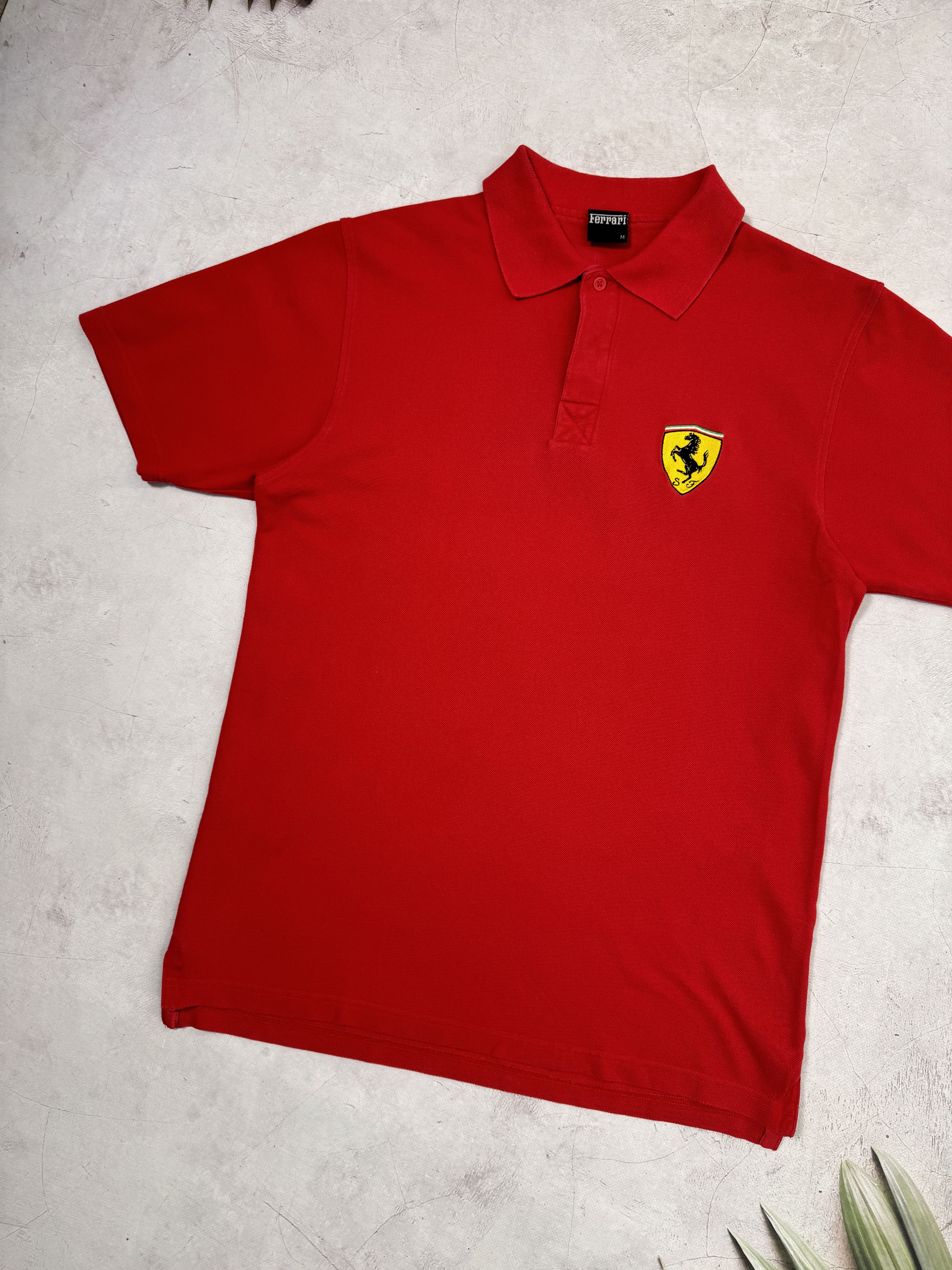 Ferrari × Formula 1 × Vintage 1999 Ferrari Polo T-Shirt Formula1 Team Racing Size US M / EU 48-50 / 2 - 2 Thumbnail