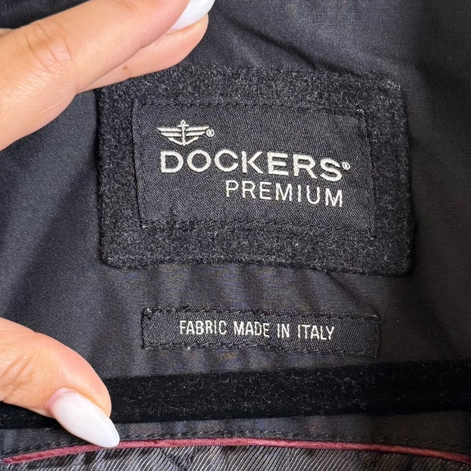 Dockers Dockers Premium Dark Gray Wool Blend Overcoat Men's L Size US L / EU 52-54 / 3 - 3 Thumbnail