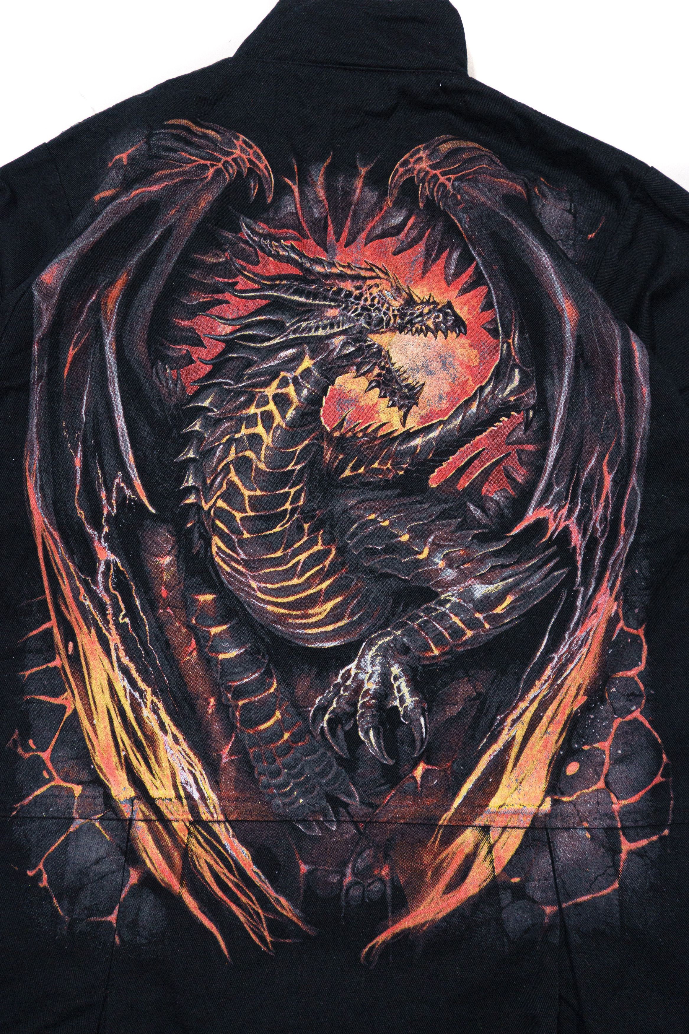 Other 00S Dragon Painted Jacket Size US M / EU 48-50 / 2 - 3 Thumbnail