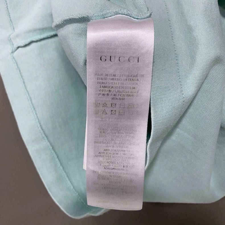 Gucci Gucci Love logo light green short sleeves 2506-Nextarrow Size US XS / EU 42 / 0 - 7 Thumbnail