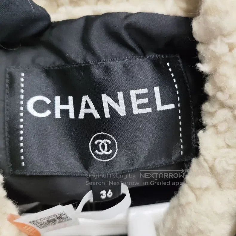 Chanel Chanel Diamond black cotton jacket Size XS / US 0-2 / IT 36-38 - 4 Thumbnail