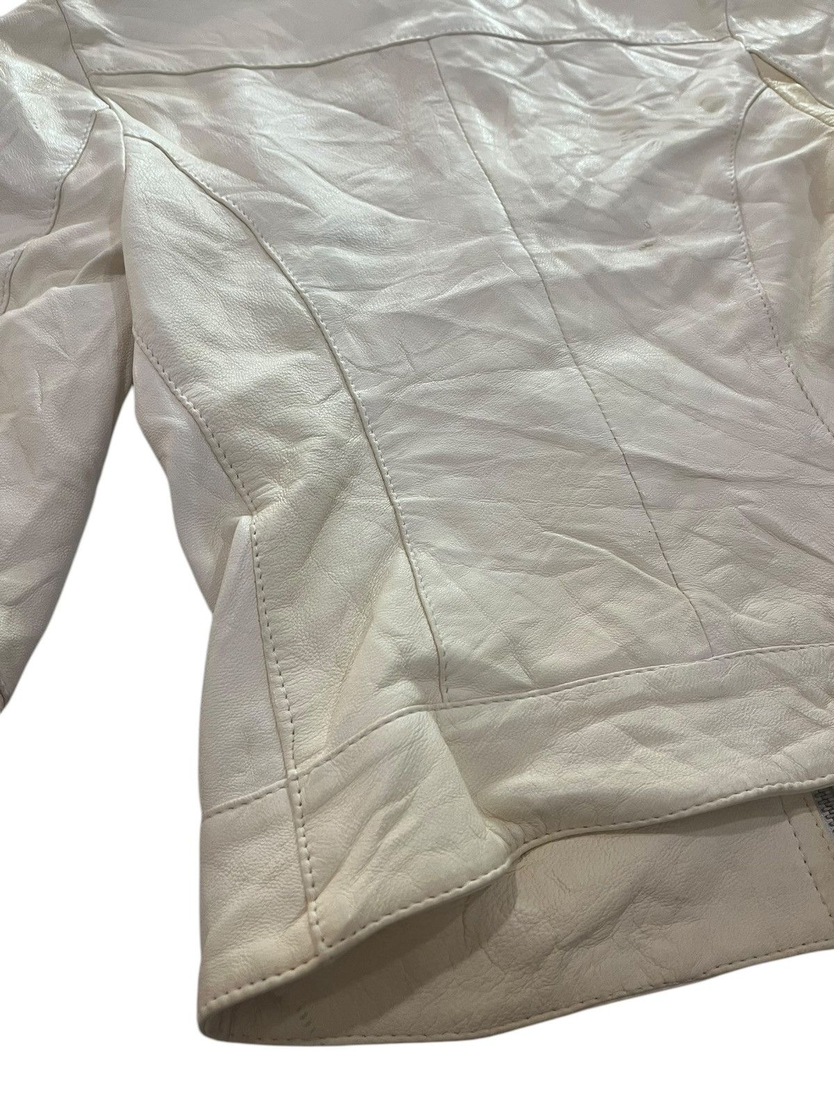 If Six Was Nine LAST DROP!!! LALTRAMODA LGB GENUINE LEATHER ZIPPER JACKET Size XS / US 0-2 / IT 36-38 - 16 Thumbnail