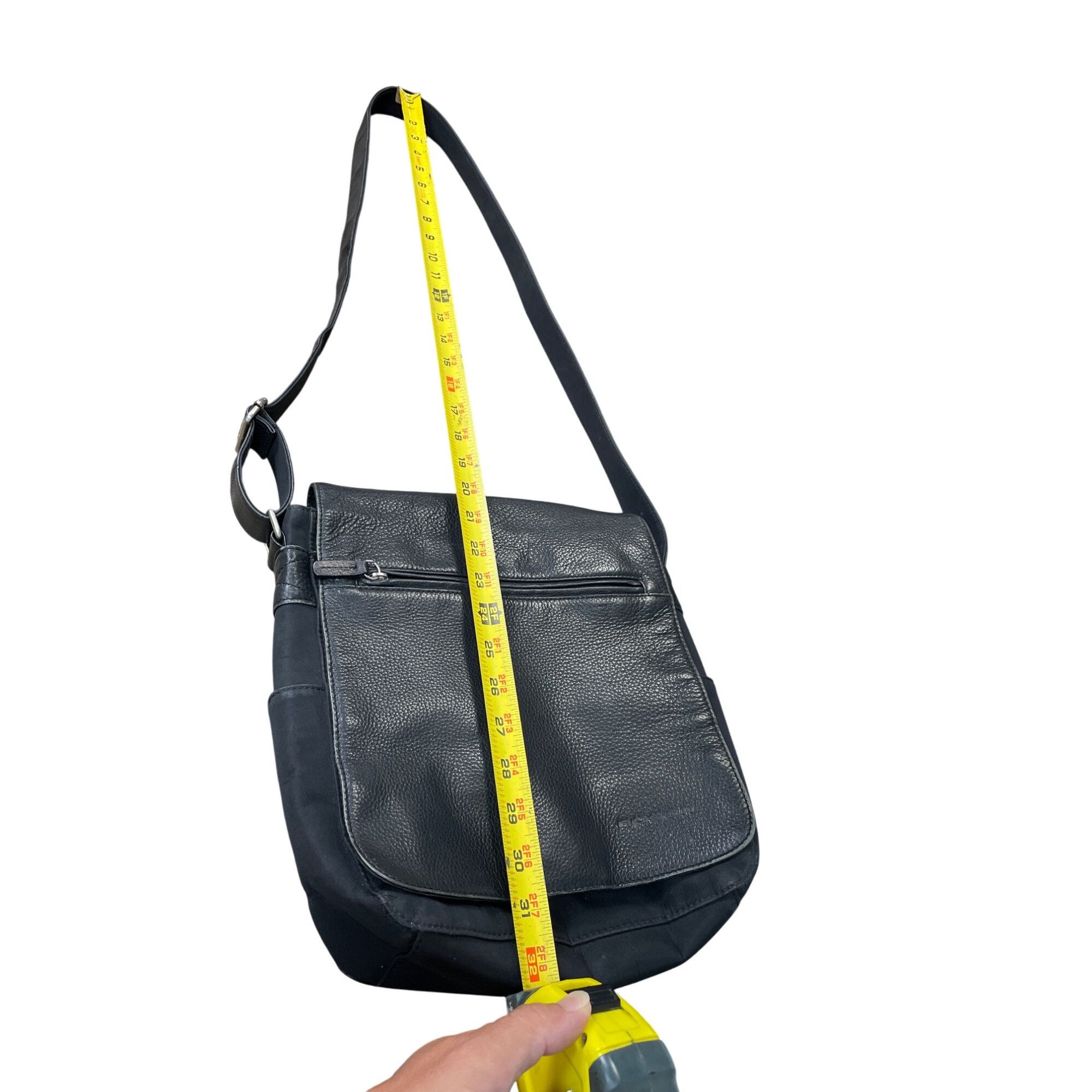 Fossil Fossil womans Black Leather Crossbody Messenger bag SKU 903 Size ONE SIZE - 17 Thumbnail