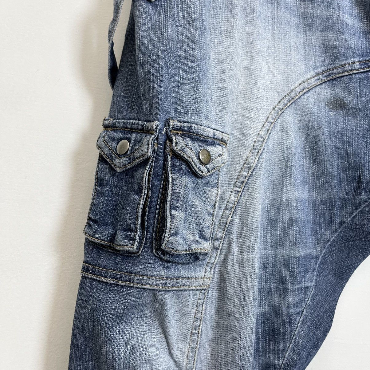 PPFM ARCHIVE ITEMS PPFM WorkWear Distressed Jeans 3D Pocket Size US 30 / EU 46 - 5 Thumbnail