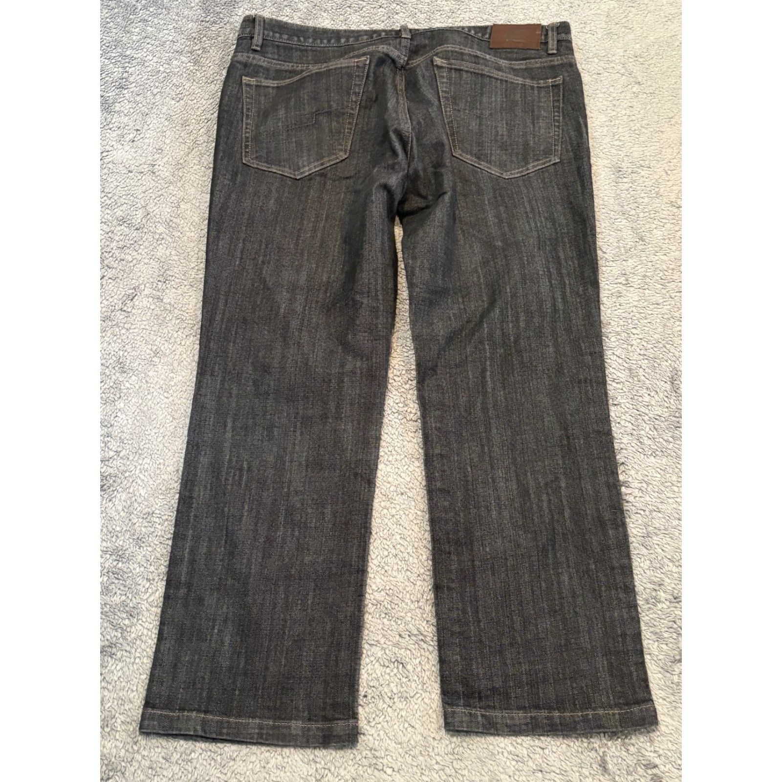 Perry Ellis VTG Perry Ellis Jeans Mens 38x30 Black Relaxed Loose Skater Hip Hop Denim Jeans Size US 38 / EU 54 - 6 Thumbnail