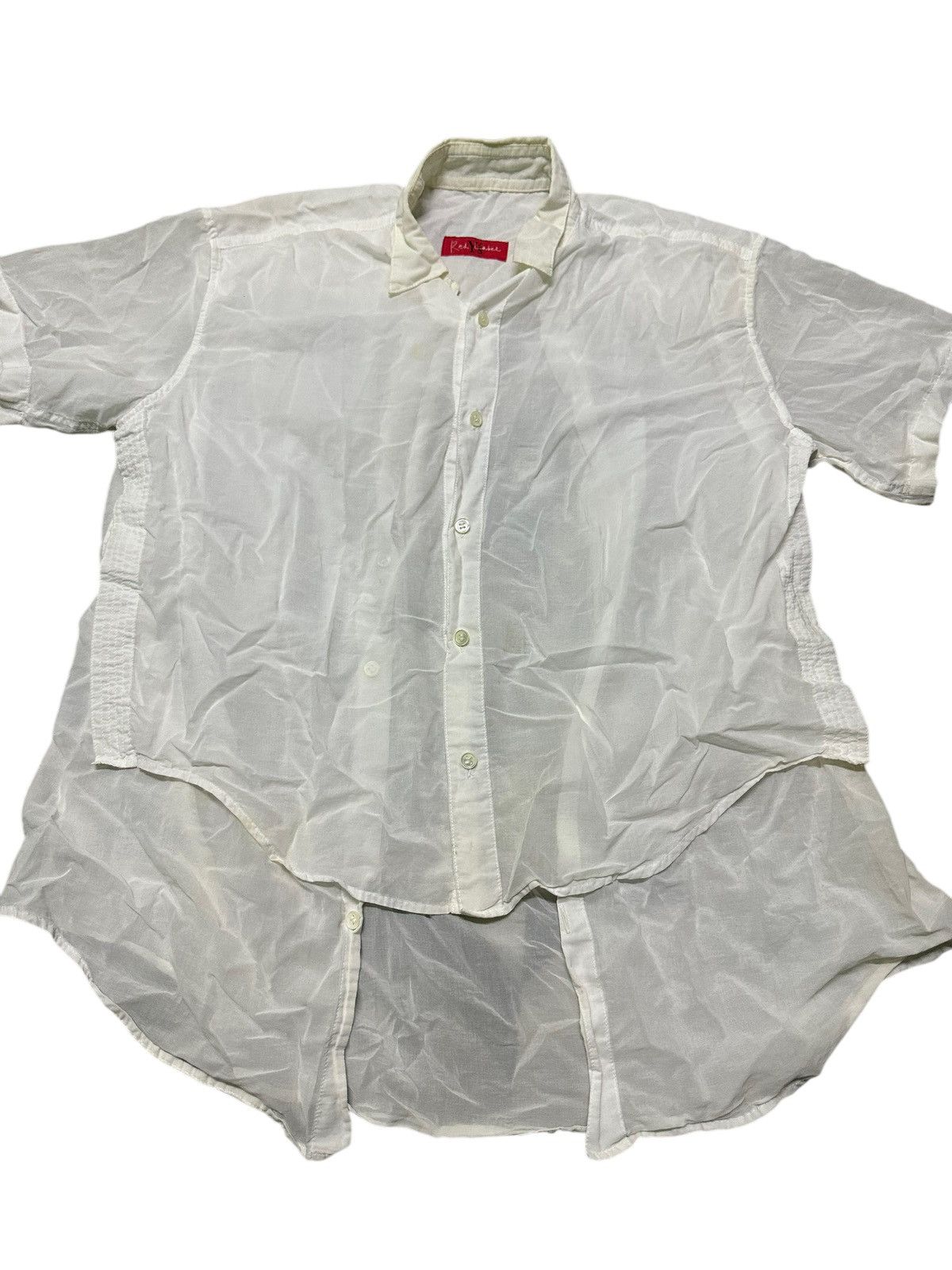 Yohji Yamamoto Y’s Yohji Yamamoto red label double button shirts Size US XL / EU 56 / 4 - 5 Thumbnail