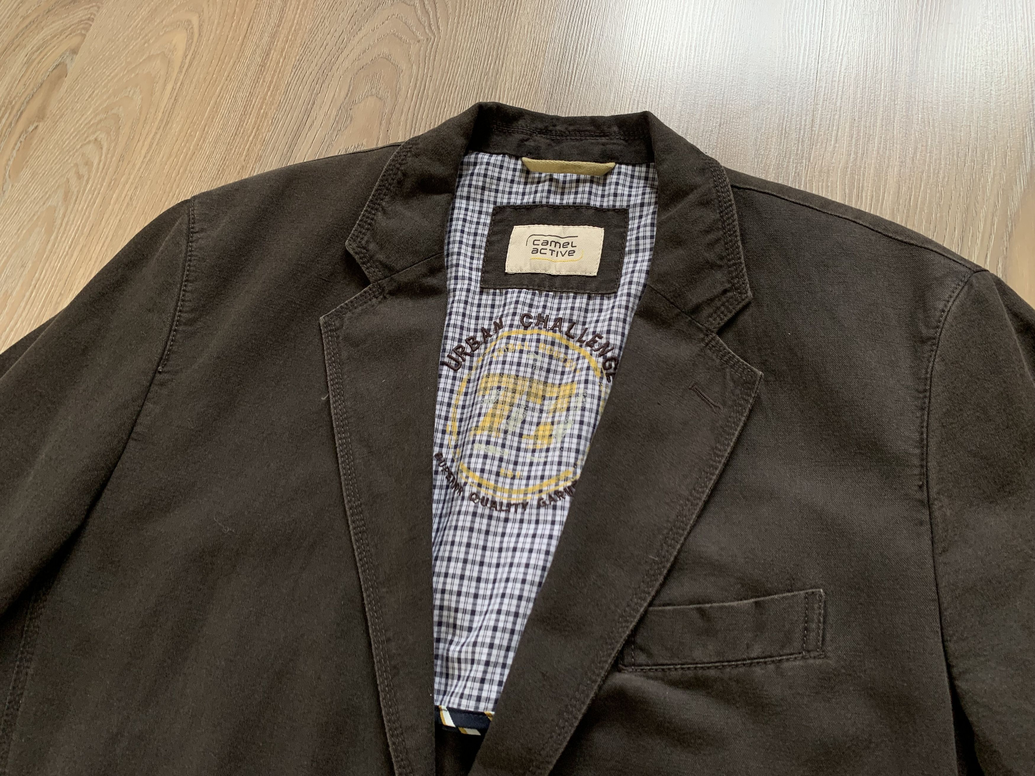 Vintage × camel active Camel Active Casual Linen Blazer Jacket Size 52L - 5 Thumbnail
