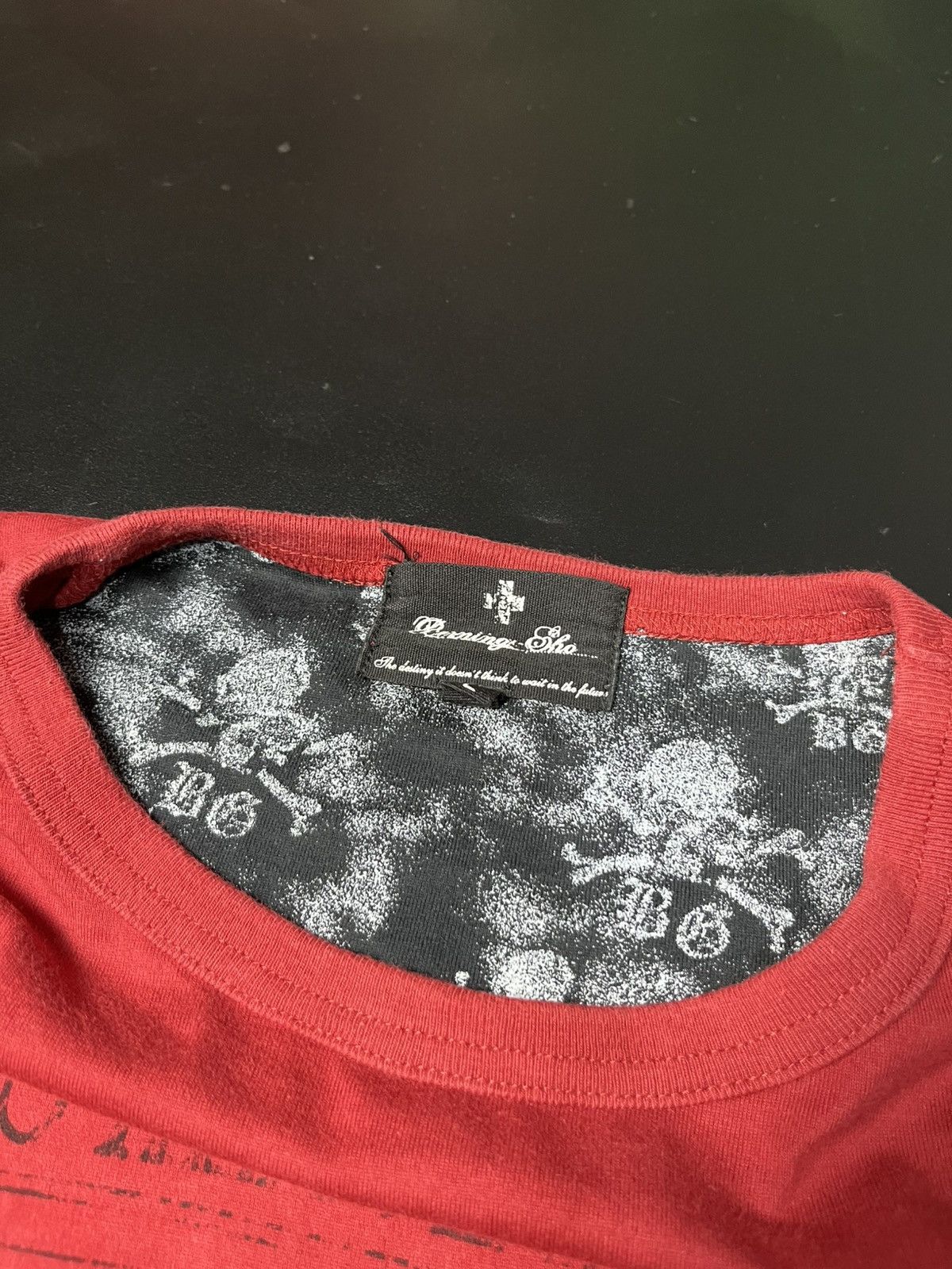 Hysteric Glamour × If Six Was Nine × Japanese Brand Japanese bernings Sho Gothic skull poem Size US M / EU 48-50 / 2 - 8 Thumbnail