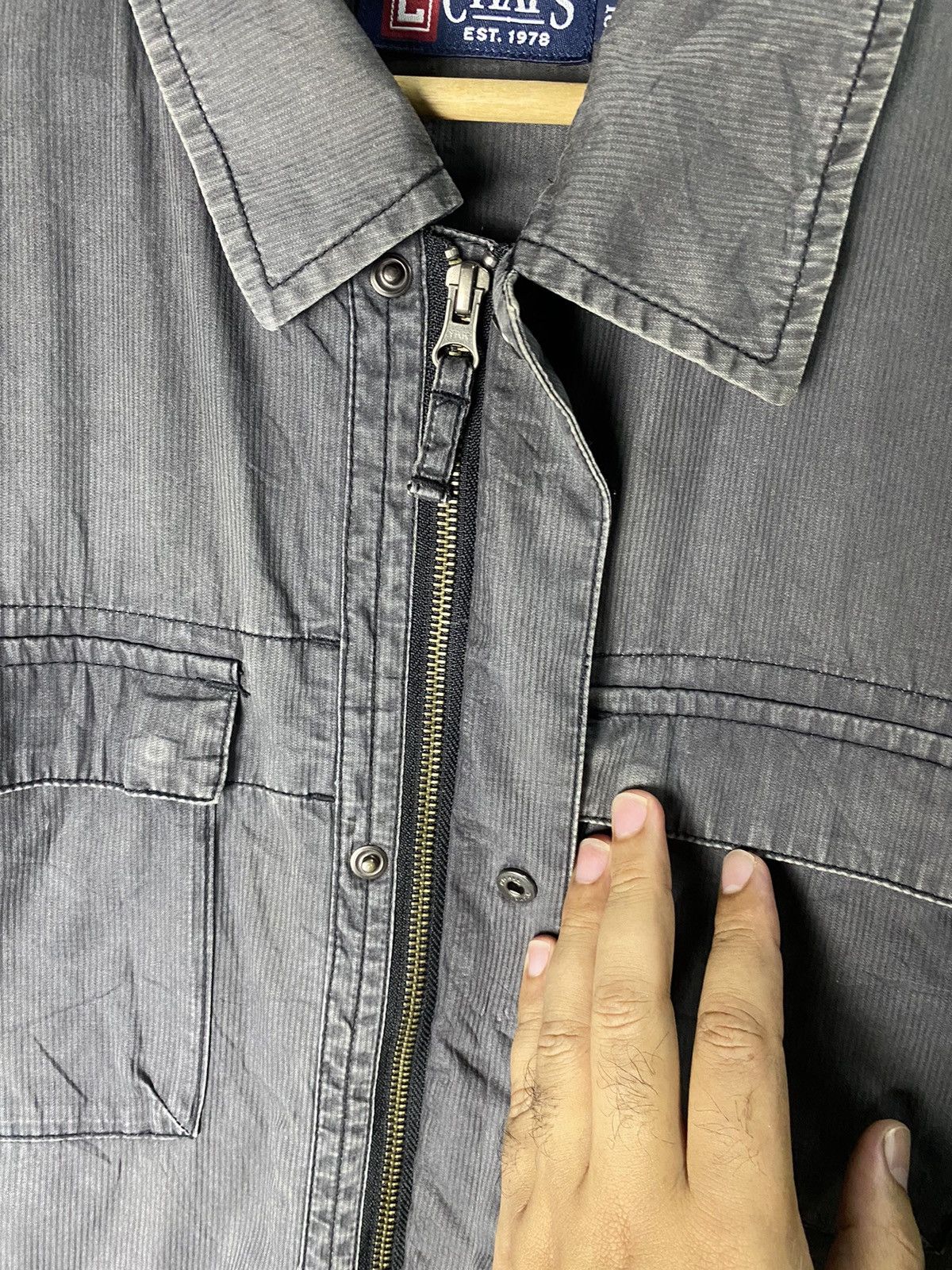 Chaps × Chaps Ralph Lauren × Vintage Chaps Ralph Lauren Sun Faded Tartan Jacket Size US XL / EU 56 / 4 - 7 Thumbnail