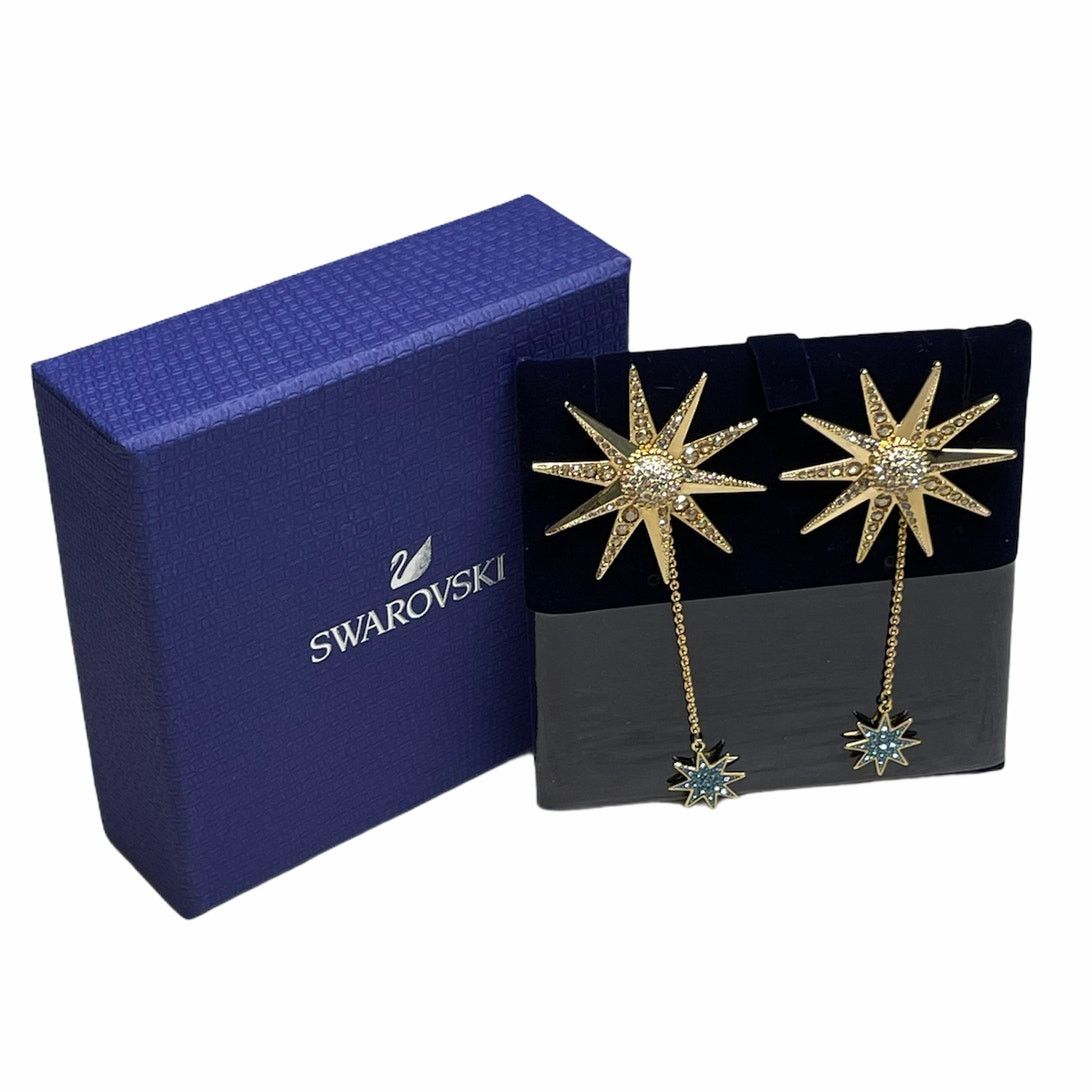 Swarovski Swarovski Lucky Goddess Pierced Earrings, STAR Motifs Size ONE SIZE - 2 Thumbnail