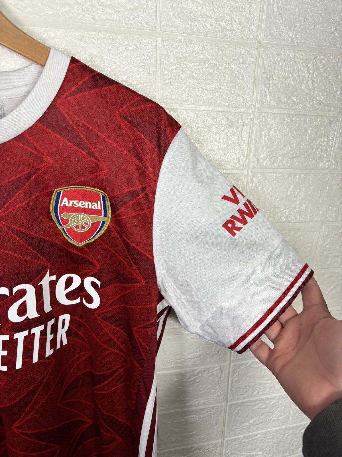 Adidas ARSENAL LONDON 2020 2021 HOME FOOTBALL SHIRT SOCCER JERSEY Size US L / EU 52-54 / 3 - 5 Thumbnail
