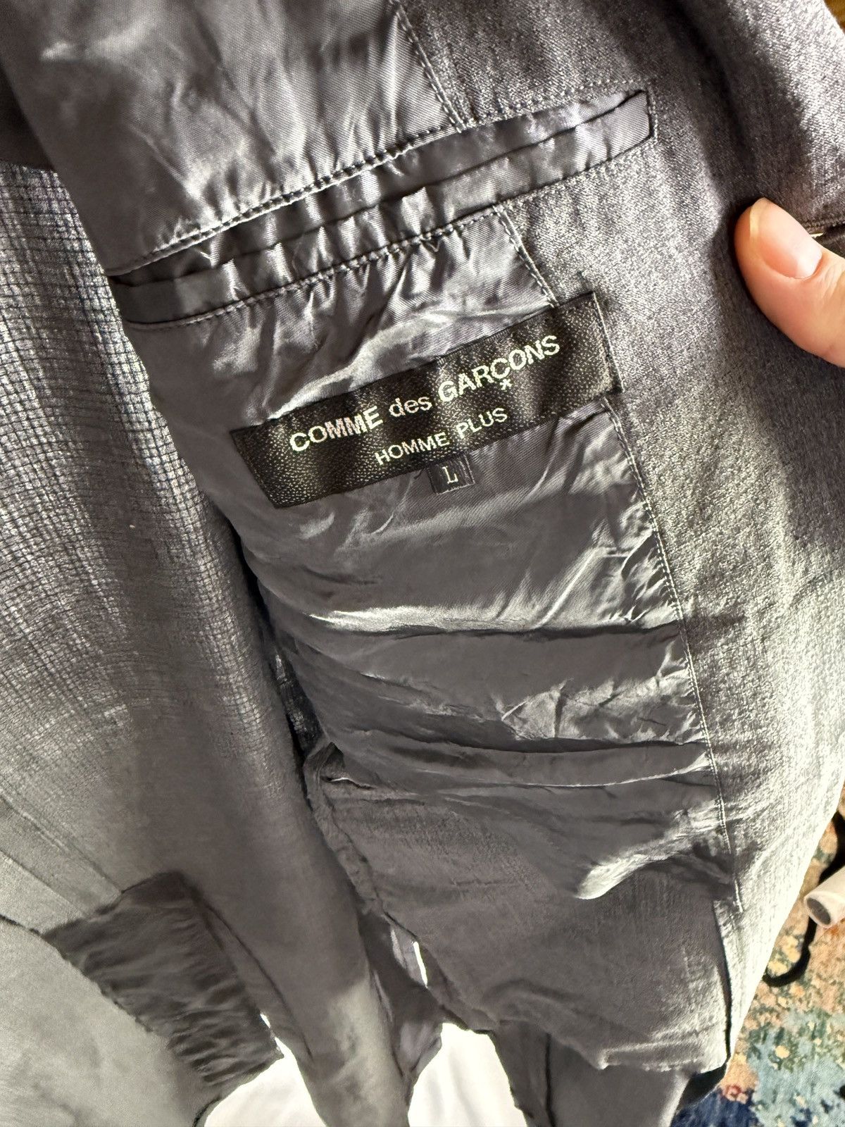 Comme des Garcons Comme des Garçons Homme Plus Deconstructed Long Coat – Grey Size US L / EU 52-54 / 3 - 7 Thumbnail
