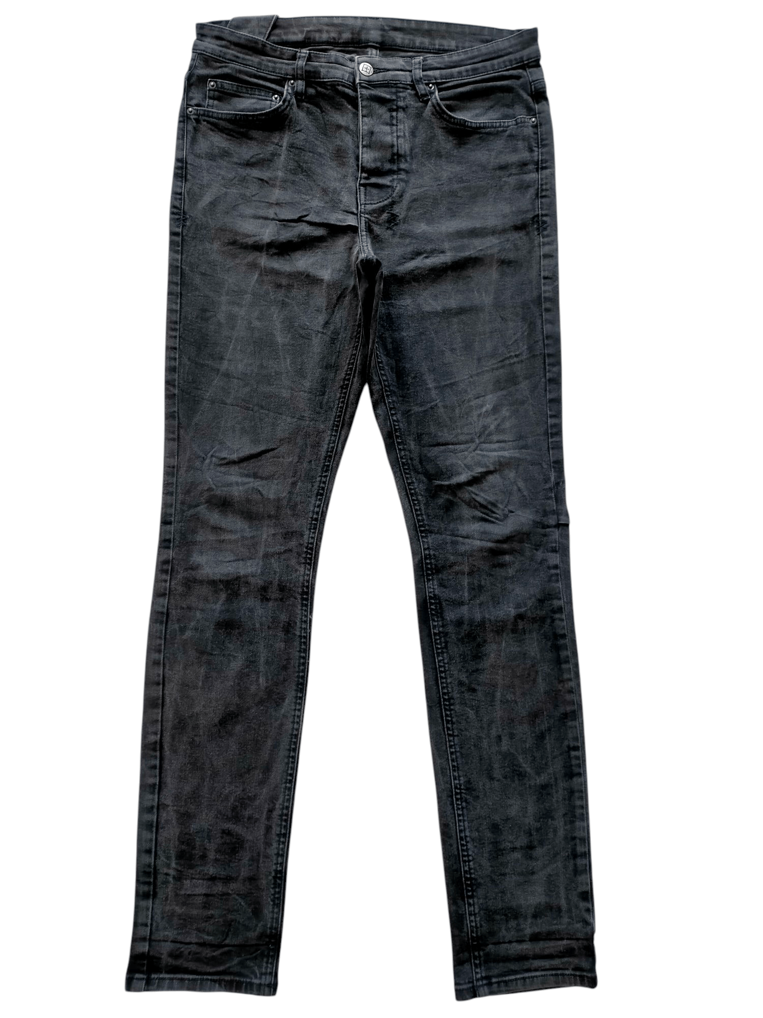 Ksubi Ksubi Jeans Stretch Black/Red Denim Size US 32 / EU 48 - 2 Thumbnail