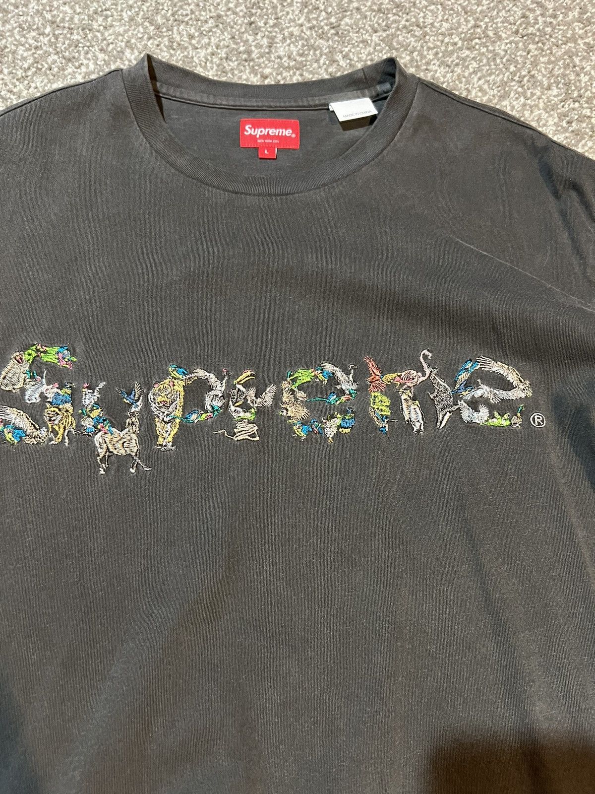 Supreme Supreme animal kingdom S/S top Size US L / EU 52-54 / 3 - 2 Thumbnail
