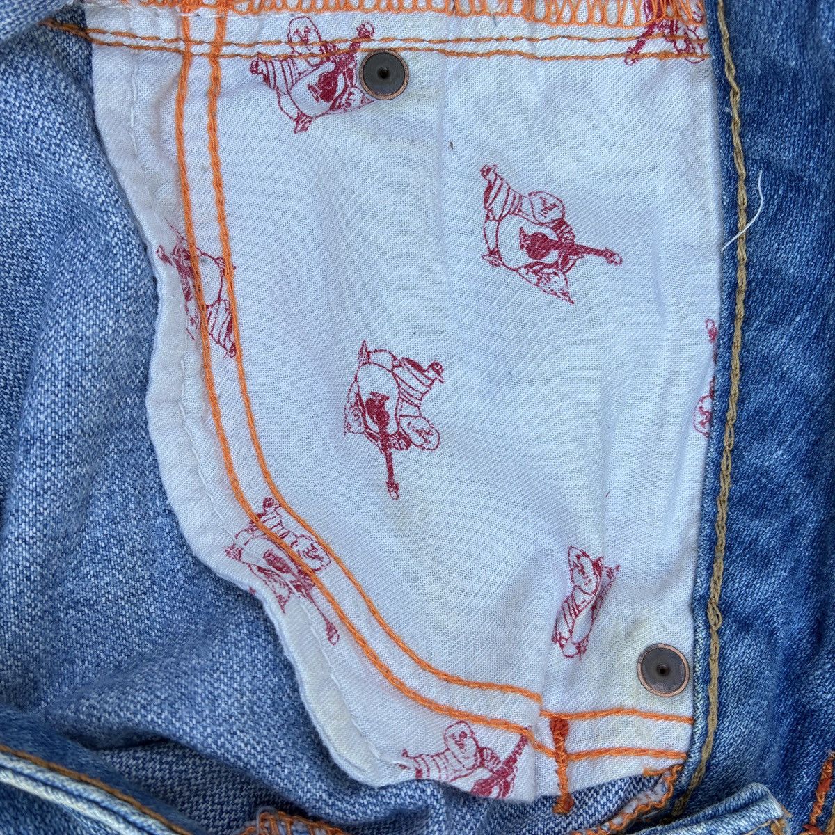 True Religion True Religion Joey Crop Jeans Beading in Saddle Back Size 28" / US 6 / IT 42 - 9 Thumbnail