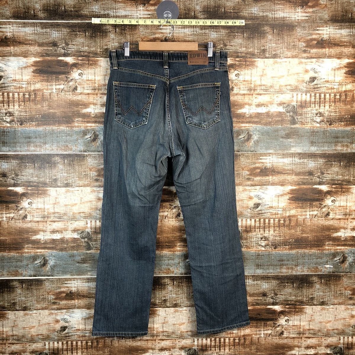 Edwin DL Edwin Blue Japan vintage Denim Pants #C205 Size US 32 / EU 48 - 12 Thumbnail