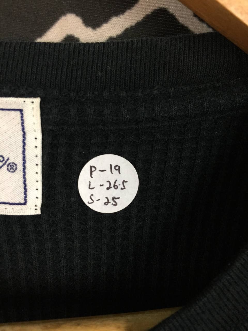 Japanese Brand Acoustic Japan Devil’s Motor Garage Waffle Knit Thermal Tee Size US M / EU 48-50 / 2 - 10 Thumbnail