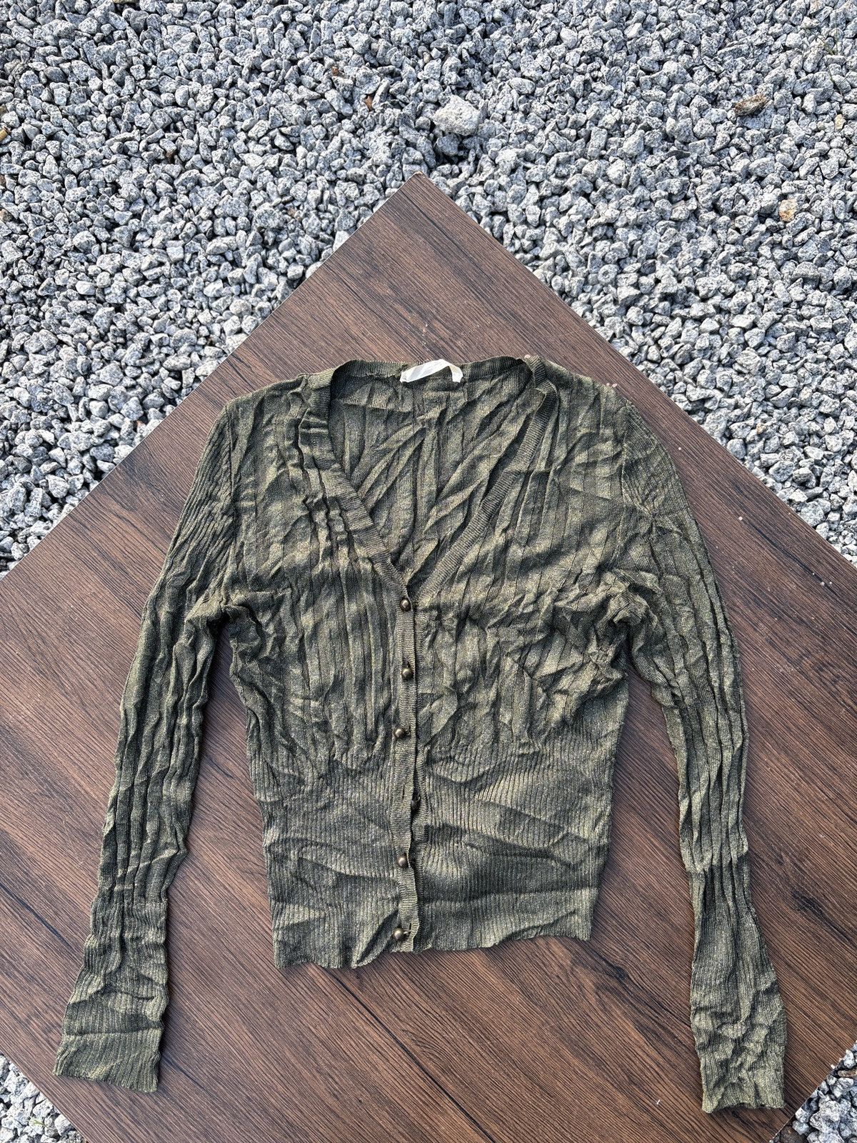 PAULE KA Vintage Italy Knitwear Cardigan Button Y2k Size S / US 4 / IT 40 - 1 Thumbnail