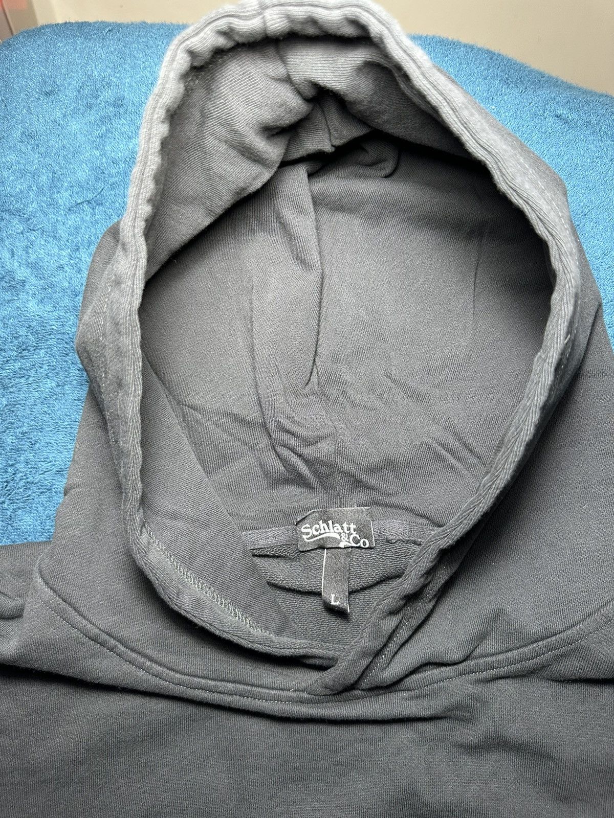 Designer × Supreme Black Schlatt&Co Hooded sweatshirt Size US L / EU 52-54 / 3 - 5 Thumbnail