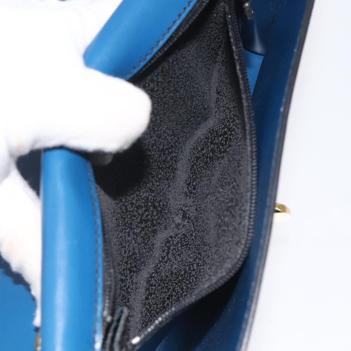 Louis Vuitton LOUIS VUITTON Epi Pochette Arche Shoulder Bag Blue M52575 Size ONE SIZE - 11 Thumbnail