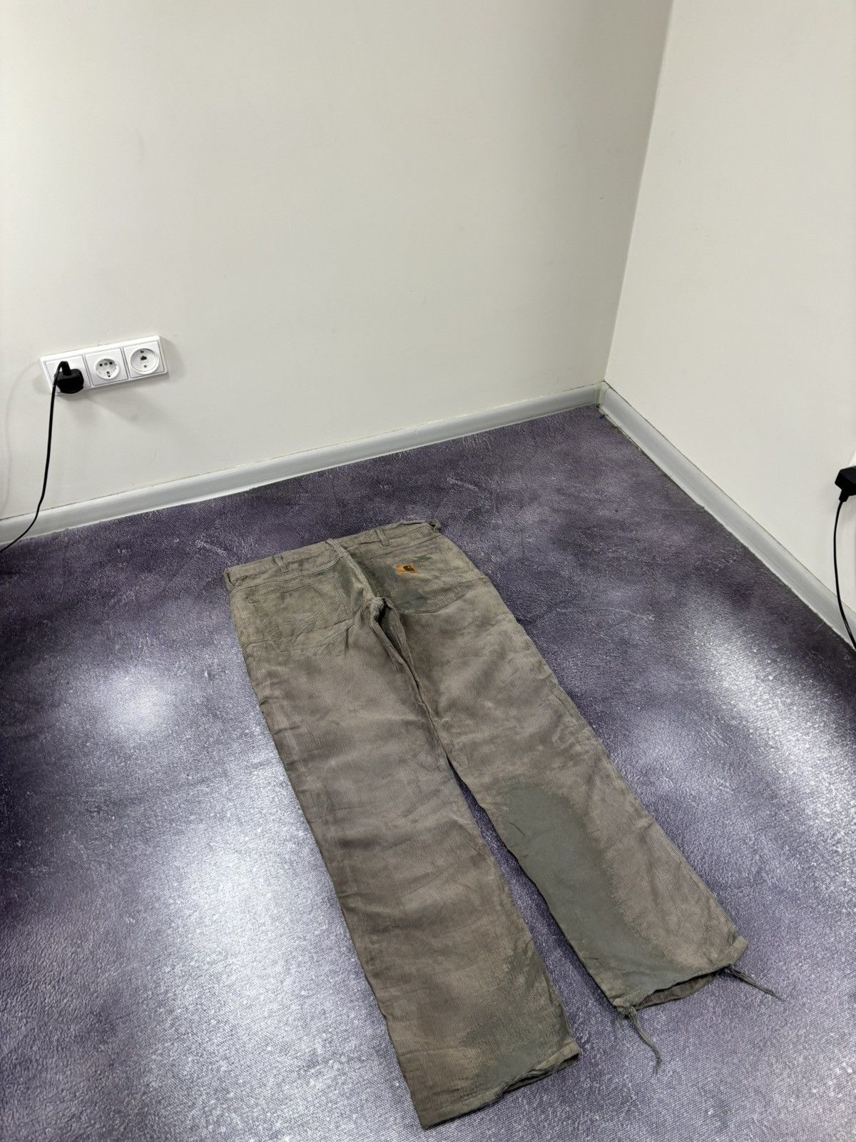 Carhartt Vintage Carhartt Corduroy USA Work Hype Baggy Western Pants Size US 32 / EU 48 - 3 Thumbnail