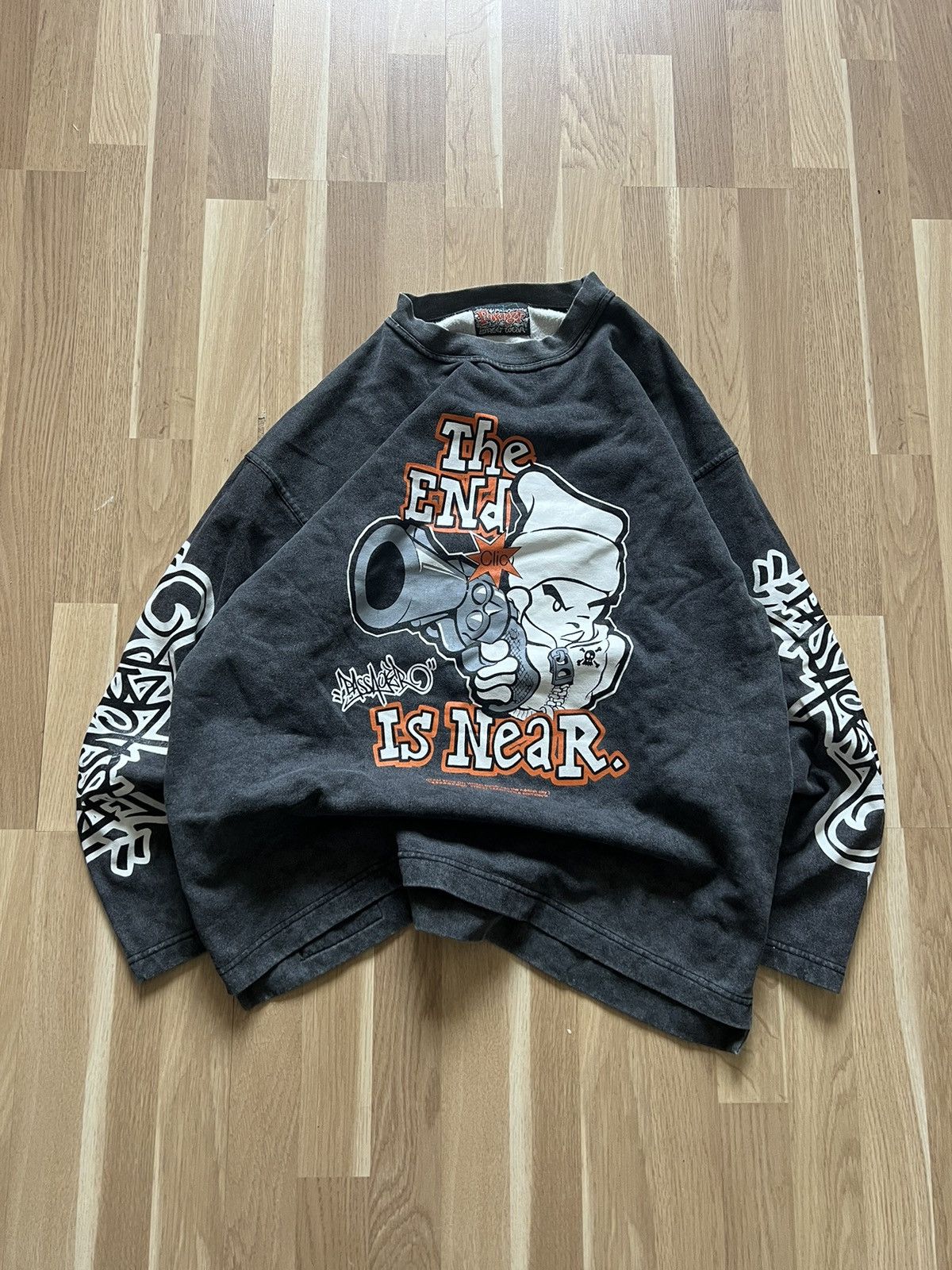 Vintage Vintage jnco style passager techno wear vintage long sleeve Size US L / EU 52-54 / 3 - 1 Thumbnail