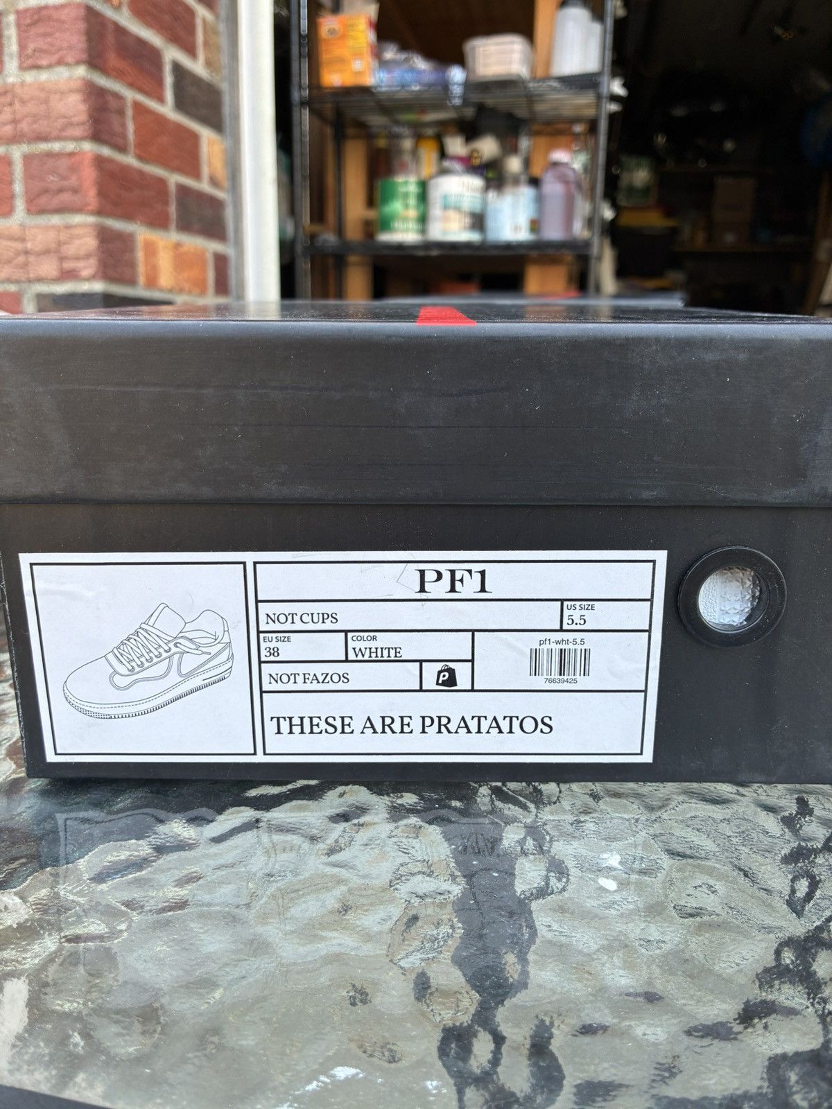 Imran Potato IMRAN POTATO PF1 WHITE PRADA Size US 5.5 / EU 38 - 7 Thumbnail