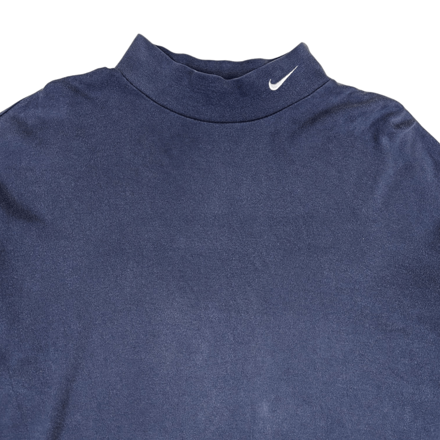 Nike Vintage Y2K NIKE Sportswear Turtleneck Jumper Sweatshirt Size US L / EU 52-54 / 3 - 4 Thumbnail