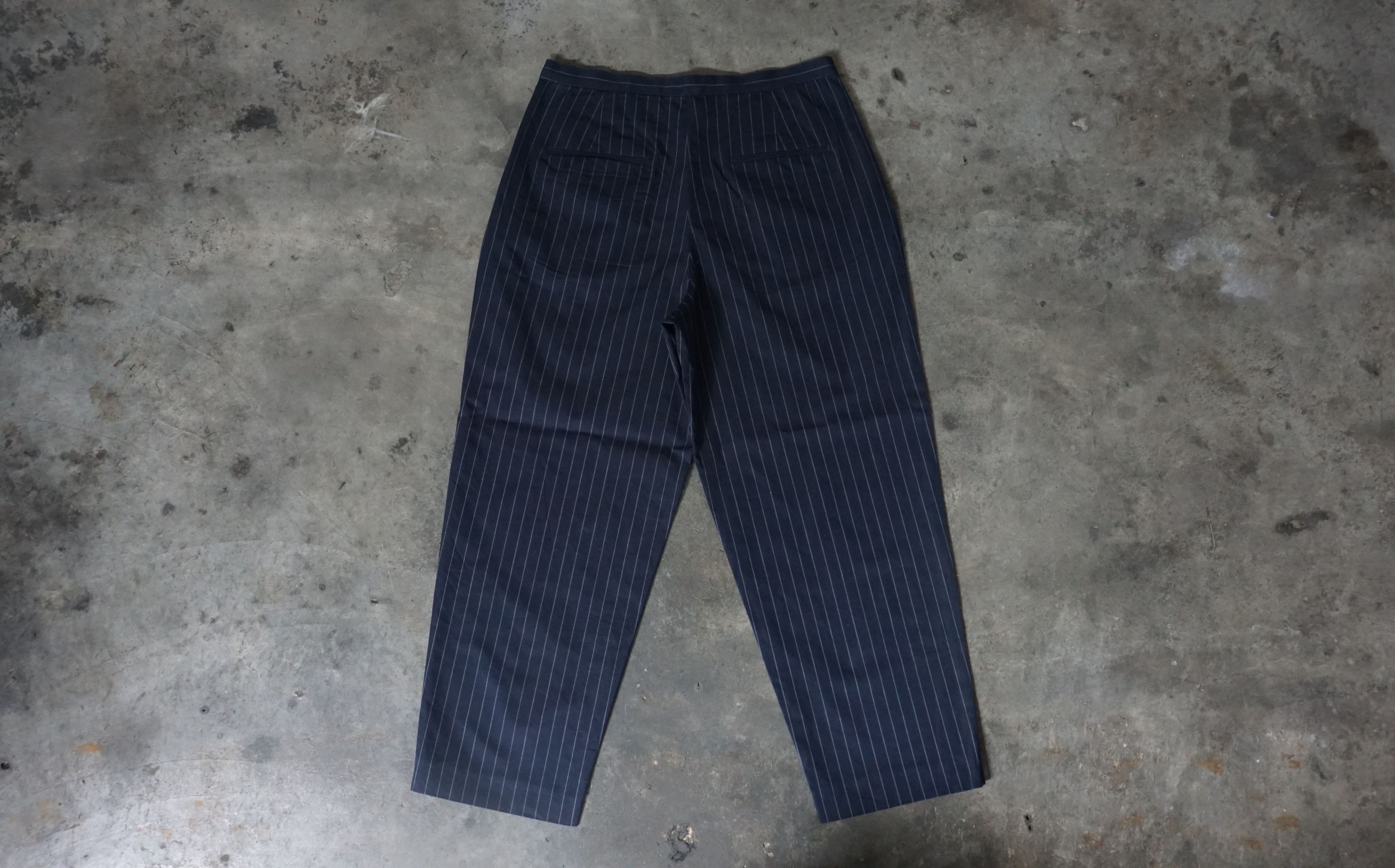 Japanese Brand DES PRES Women tripe Pants W29 Size 29" - 3 Thumbnail