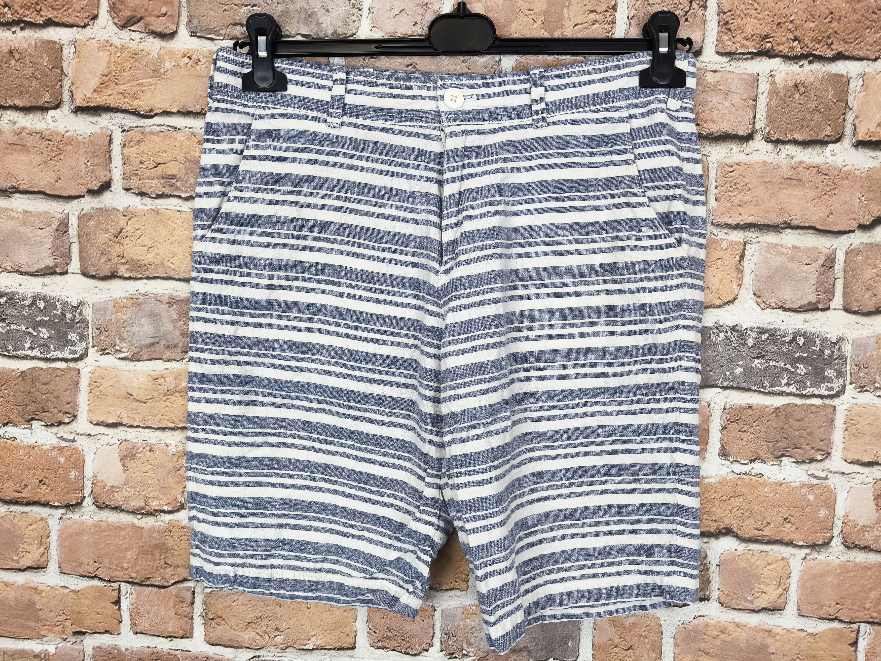 Express Express Classic fit shorts Linen blend 30 Size US 30 / EU 46 - 1 Thumbnail