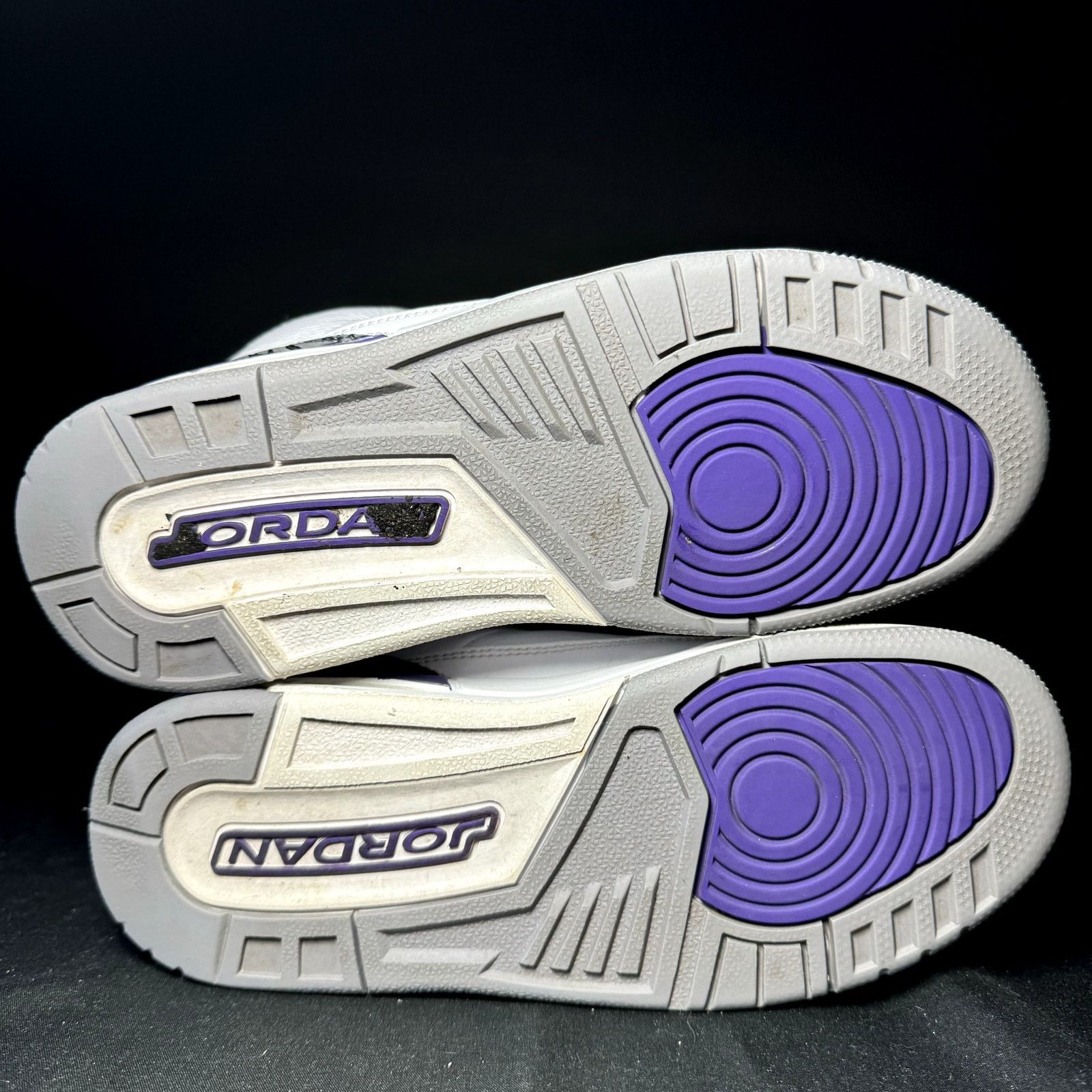 Jordan Brand × Nike Size 5 - Nike Air Jordan 3 Retro GS Dark Iris Men's Shoes Size US 5 / EU 37 - 6 Thumbnail