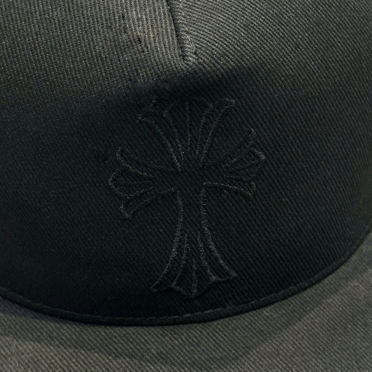 Chrome Hearts Chrome Hearts cross BSBL cap denim black Size ONE SIZE - 5 Thumbnail