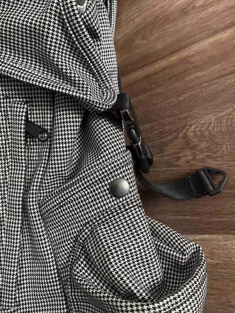 Undercover Undercover 07AW earmuff Thousand-bird check backpack-2505 Size ONE SIZE - 4 Thumbnail