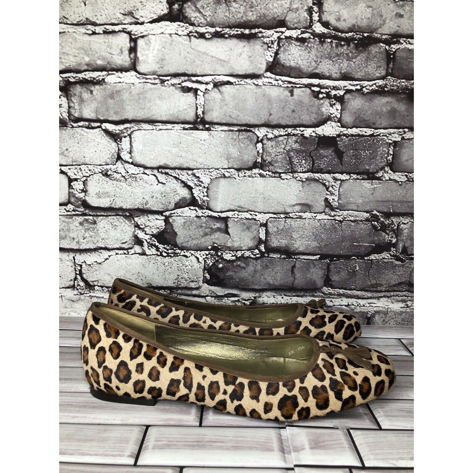 Boden Boden Leopard Print Calf Hair Tassel Ballet Flats Shoes Wome Size US 11 / IT 41 - 18 Thumbnail