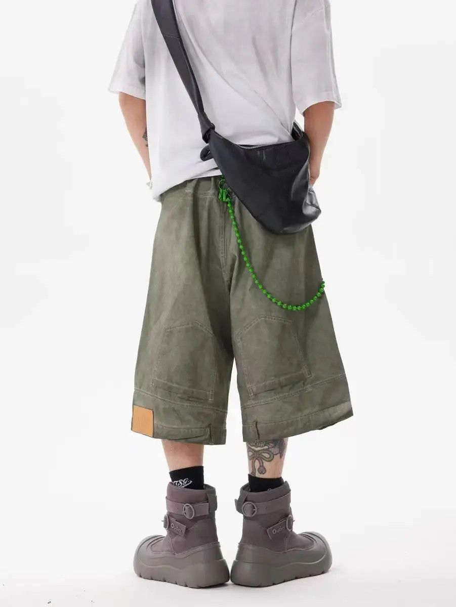 Japanese Brand × Jean Flip design vintage street shorts Size US 31 - 1 Thumbnail
