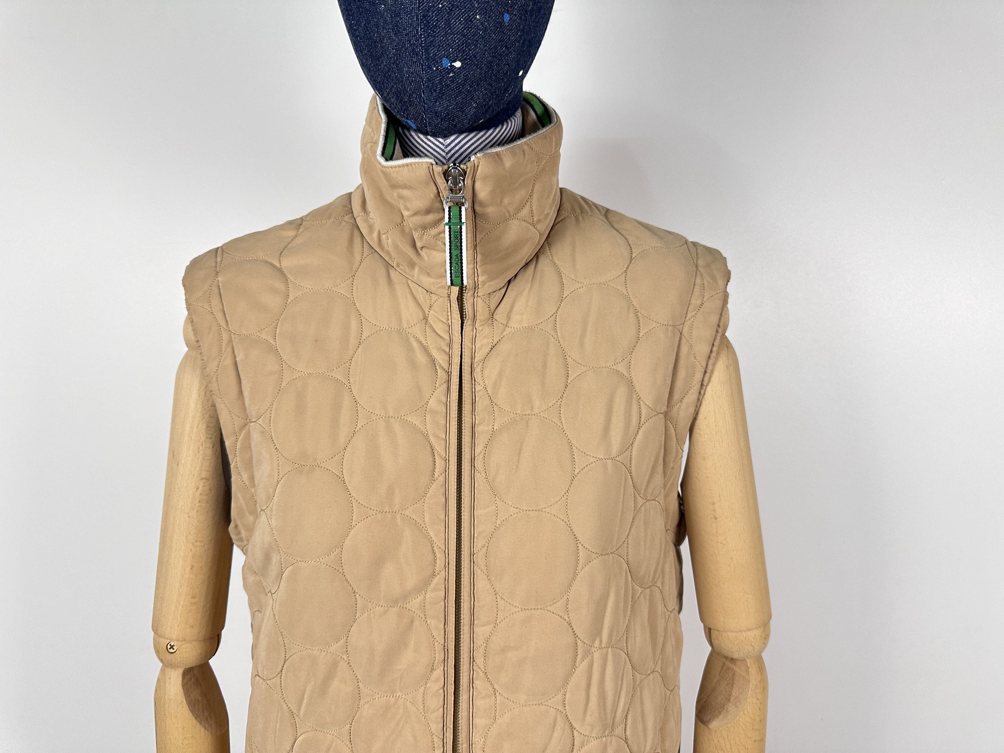 Escada × Escada Sport Escada Sport Quilted Beige Vest Womens Size S Size S / US 4 / IT 40 - 3 Thumbnail