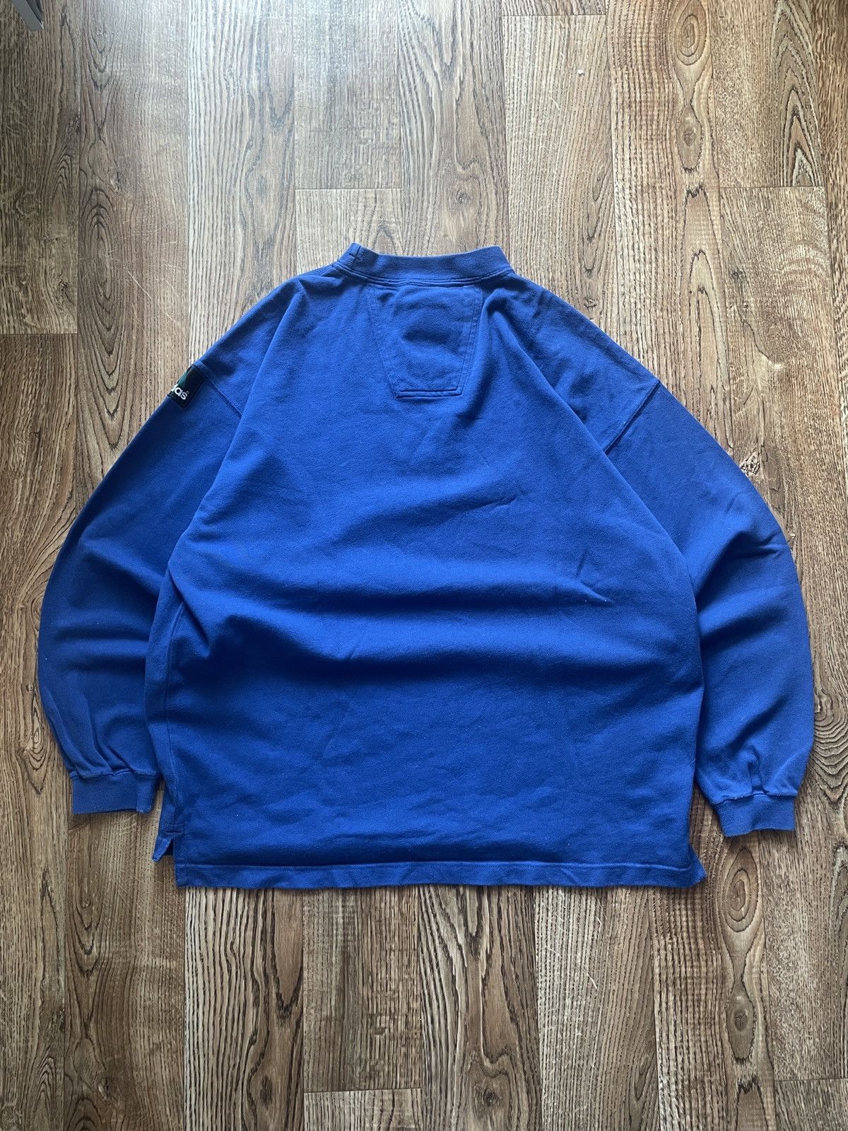 Adidas Rare Vintage Adidas Equipment Cotton Long Sleeve Sweatshirt Size US M / EU 48-50 / 2 - 7 Thumbnail