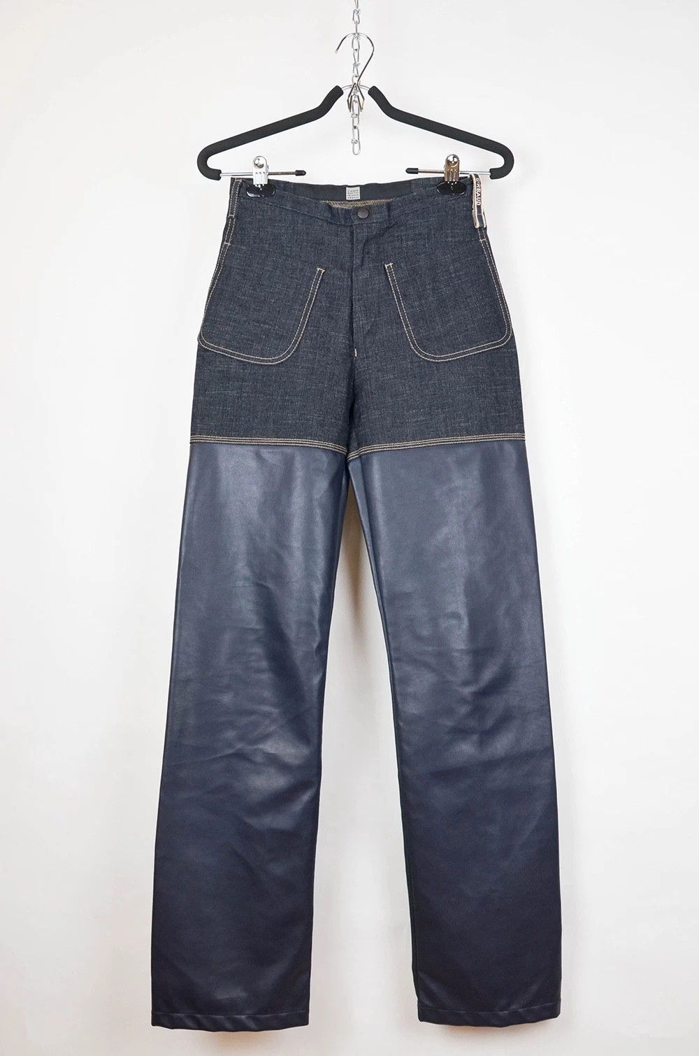 Marithe + Francois Girbaud Jeans and Faux Leather Pants
