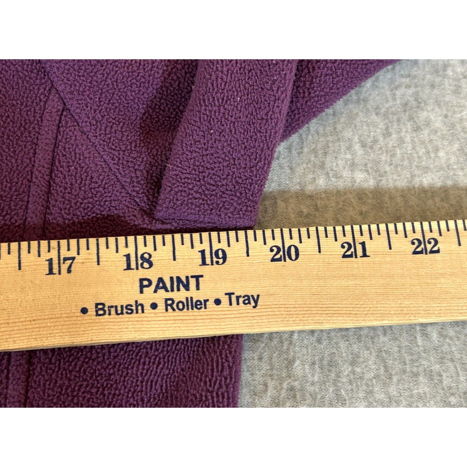 Brooks Brothers Brooks Brothers Jacket Womens Medium Purple Fleece Full Zip Coat Windbreaker Logo Zipper Pockets Short Coat Casual Mens? Size M / US 6-8 / IT 42-44 - 5 Thumbnail