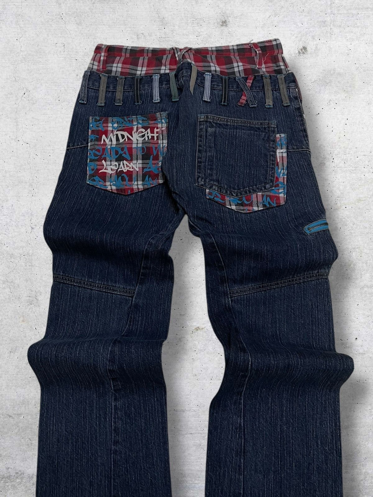 Hysteric Glamour VINTAGE ANTFUL JAPAN CRAFTED UNION JACK PUNK DESIGN OG DENIM Size US 29 - 13 Thumbnail