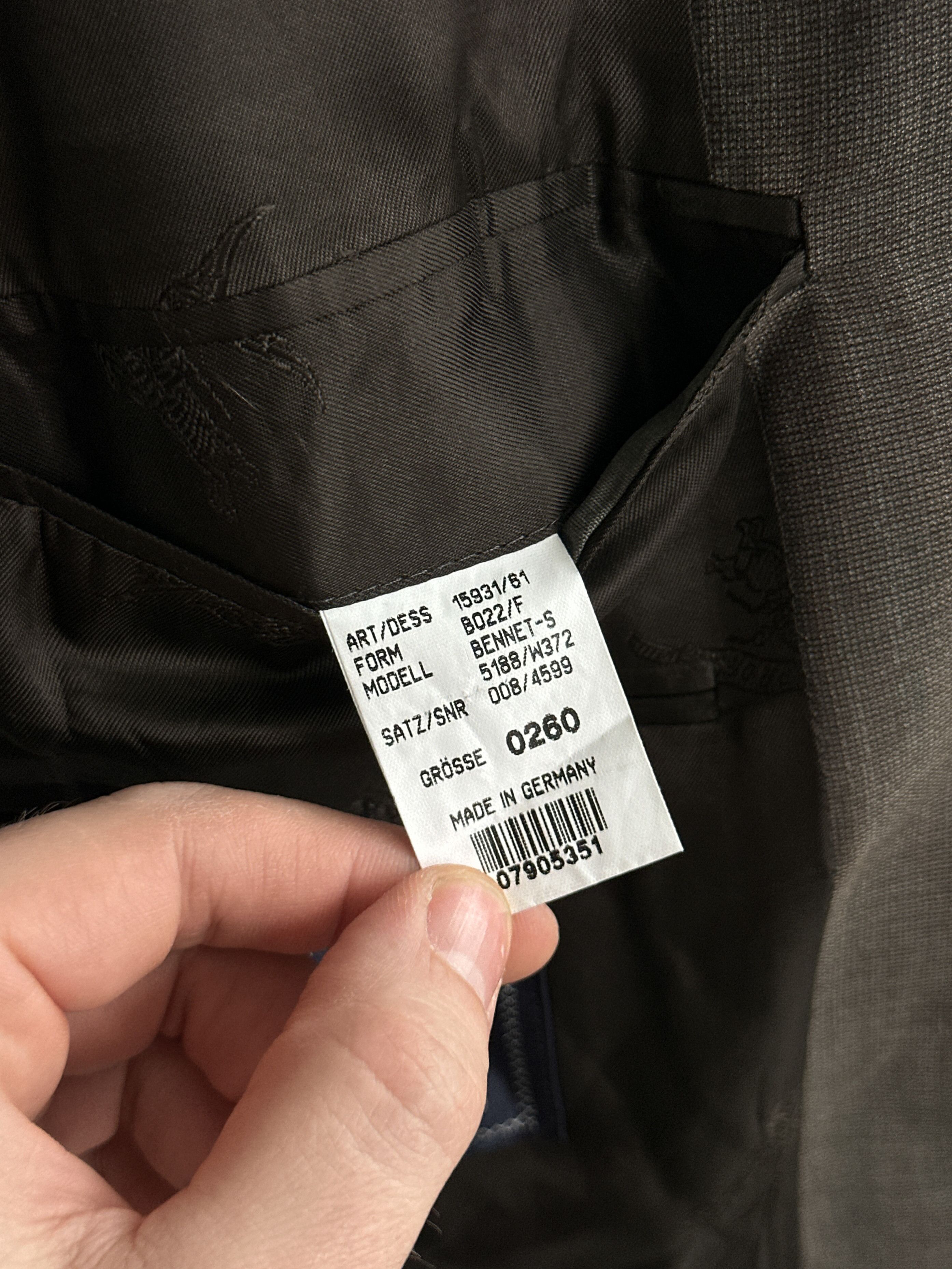 Burberry Burberry Blazer Jacket Size 52R - 8 Thumbnail
