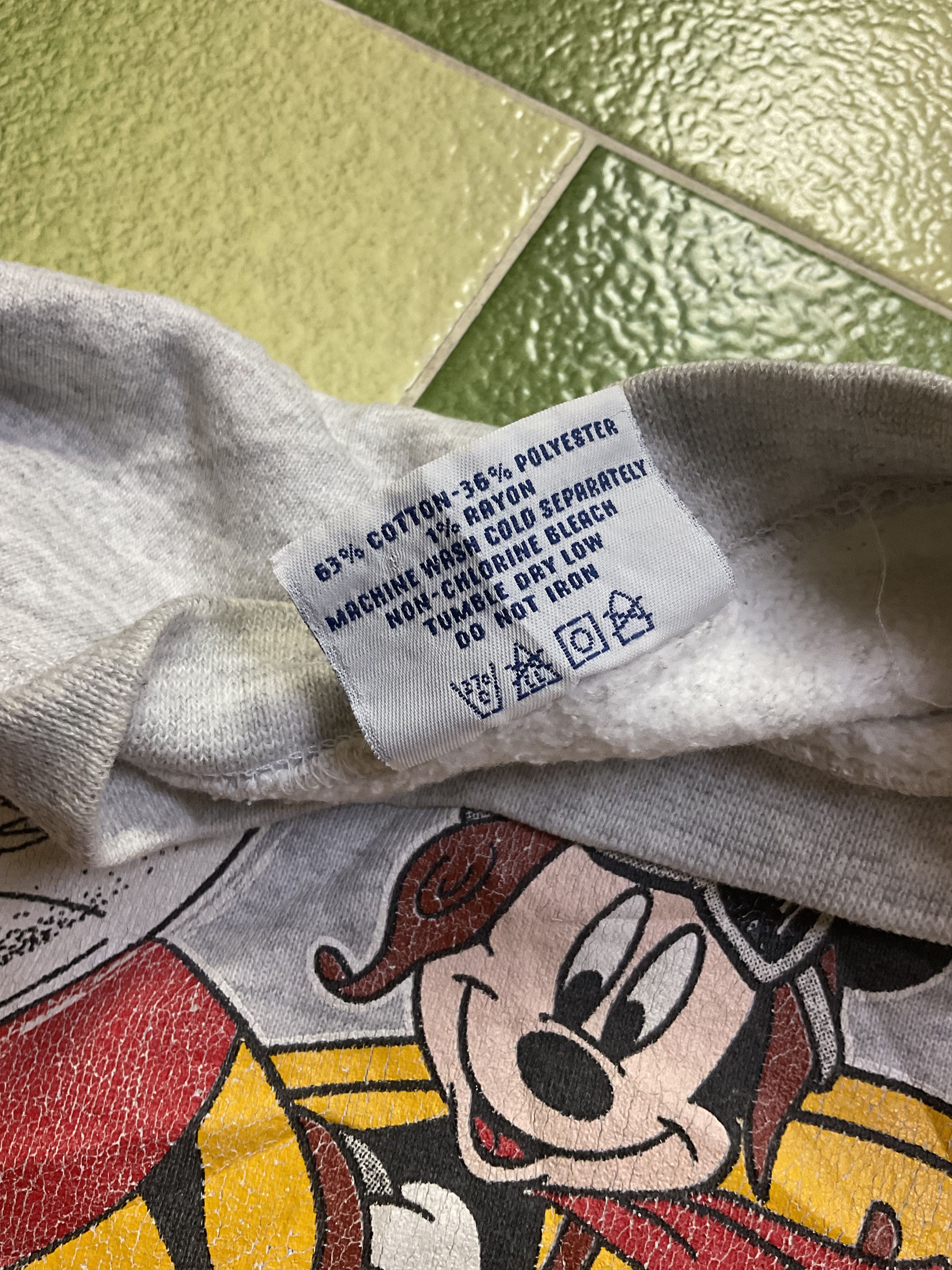 Disney Vintage 80s Disney Mickey Mouse Sweatshirt Crewneck Size US L / EU 52-54 / 3 - 5 Thumbnail