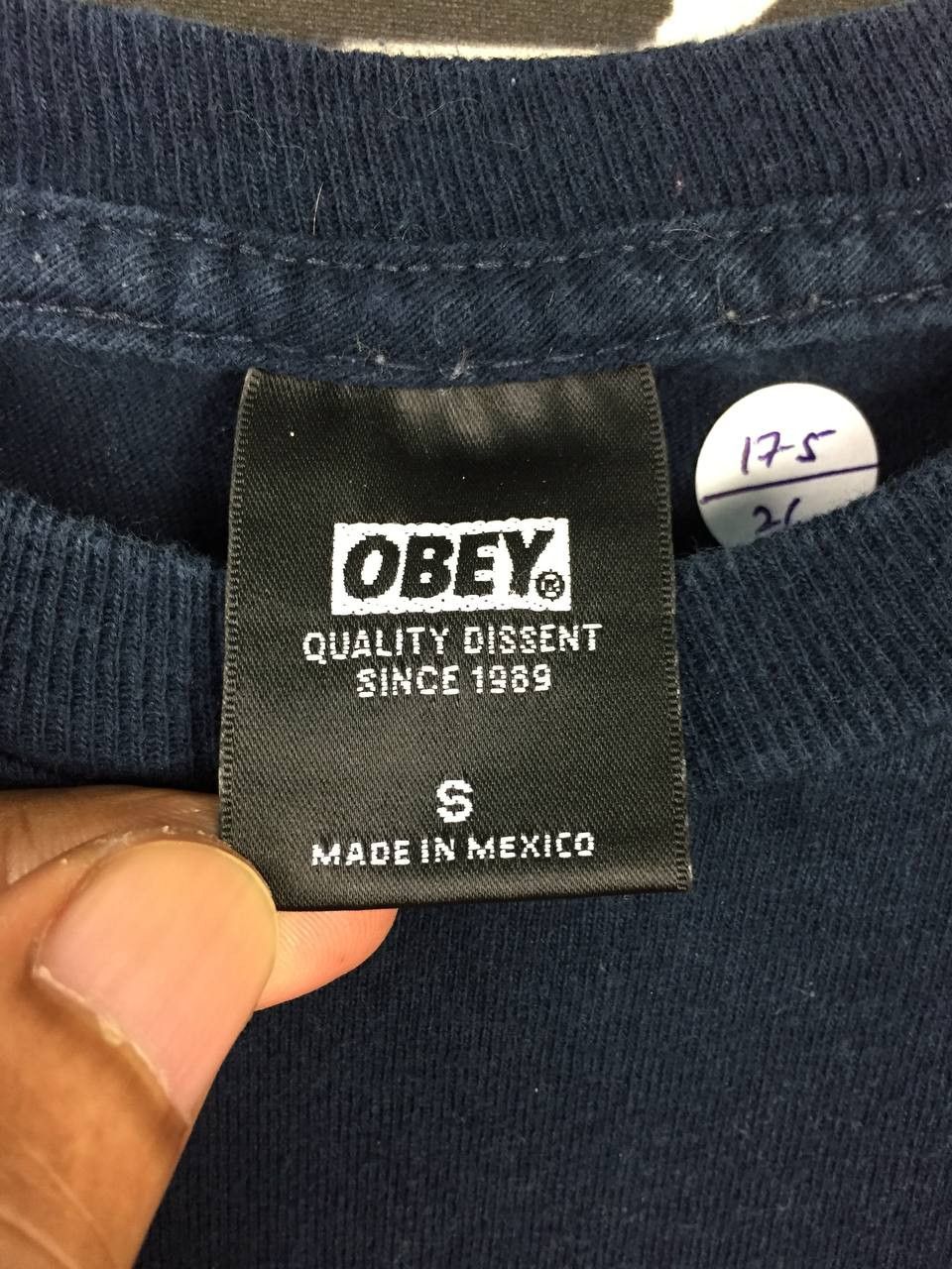 Obey × Shepard Fairey × Vintage Obey Propaganda Worldwide Streetwear Skate Tee Size US S / EU 44-46 / 1 - 6 Thumbnail