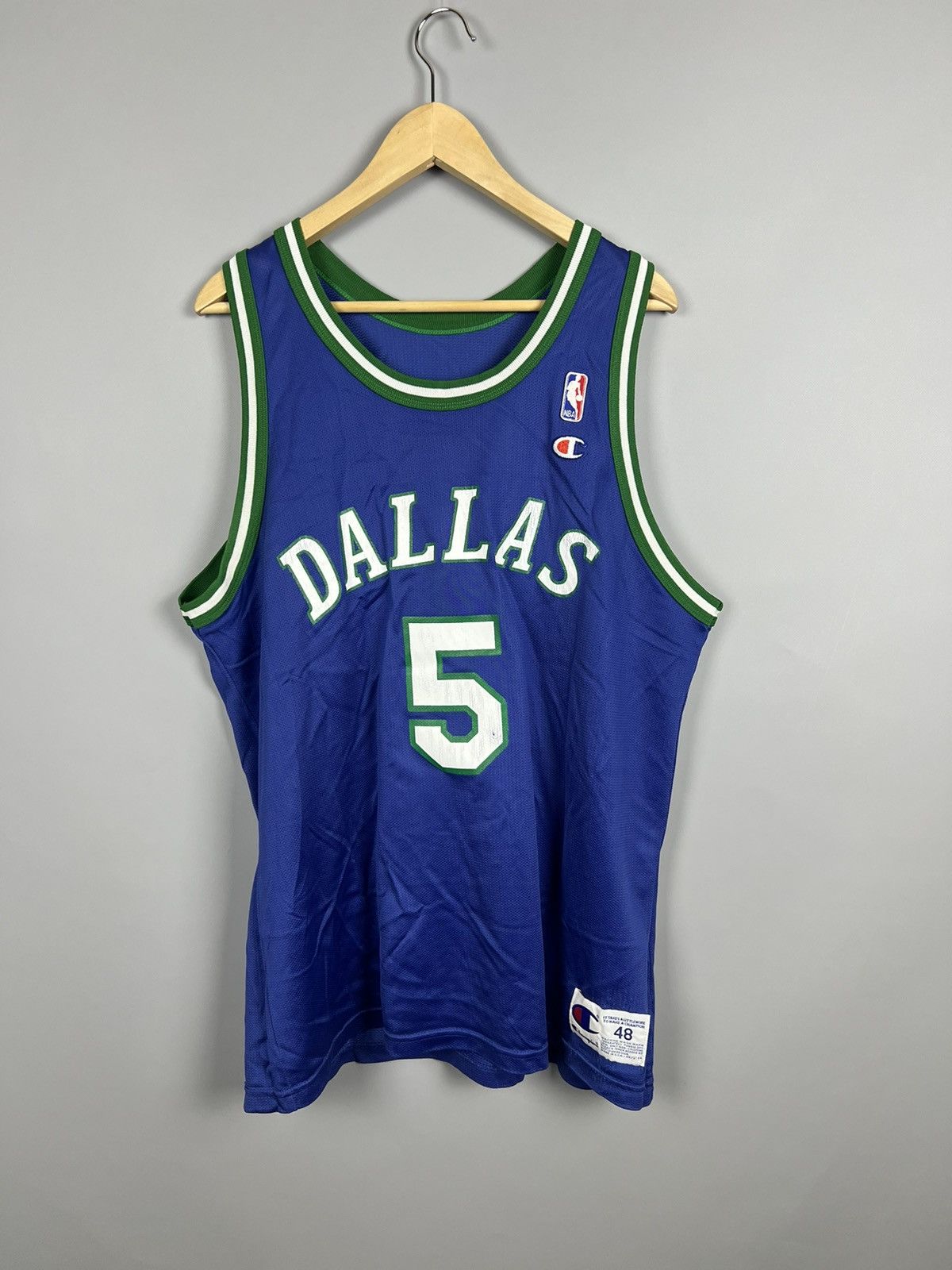 Champion Vintage Jason Kidd Dallas Mavericks NBA N5 Champion Jersey Size US M / EU 48-50 / 2 - 1 Thumbnail