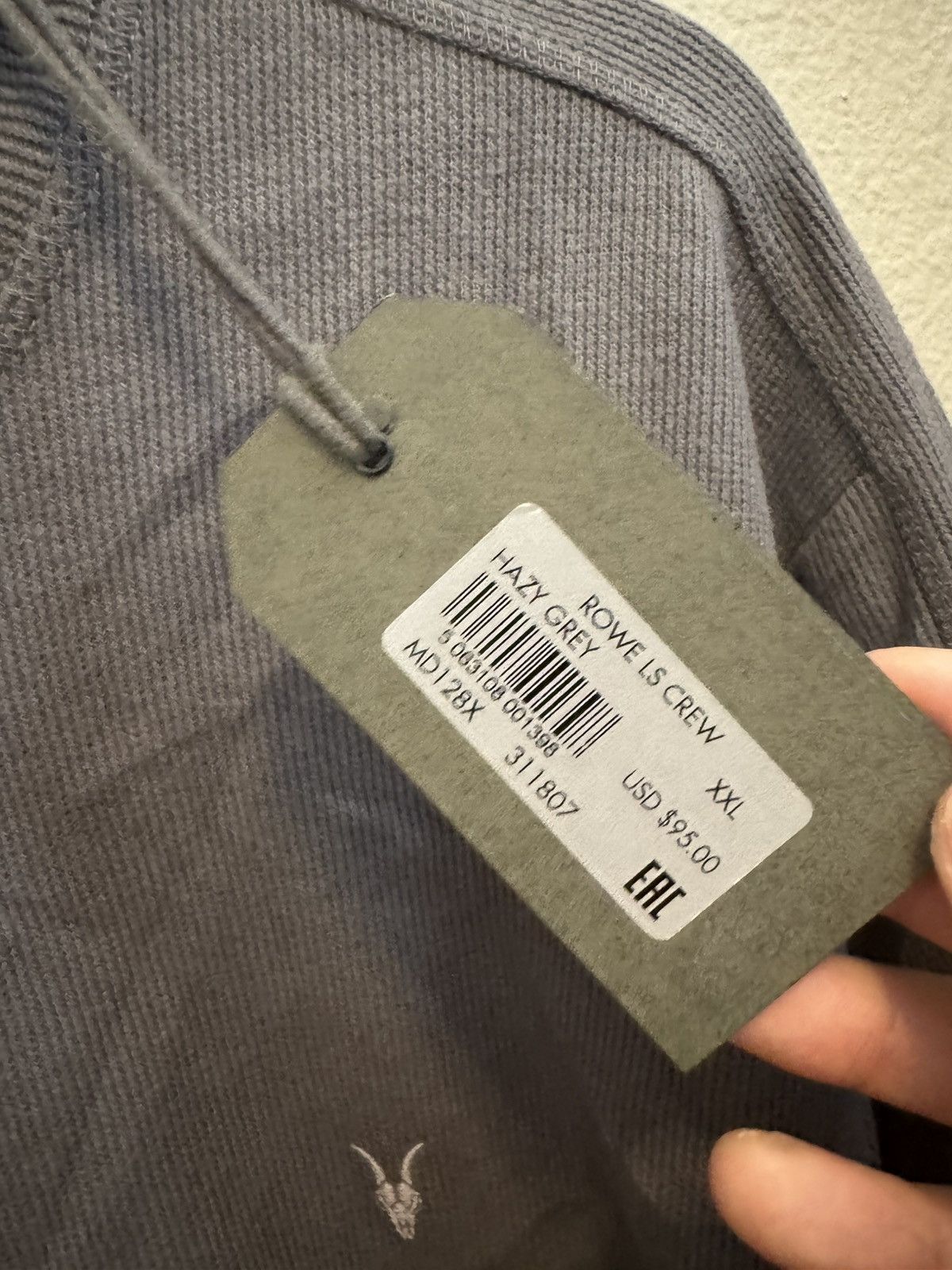 Allsaints Allsaints Long Sleeve Crew Size US XXL / EU 58 / 5 - 4 Thumbnail