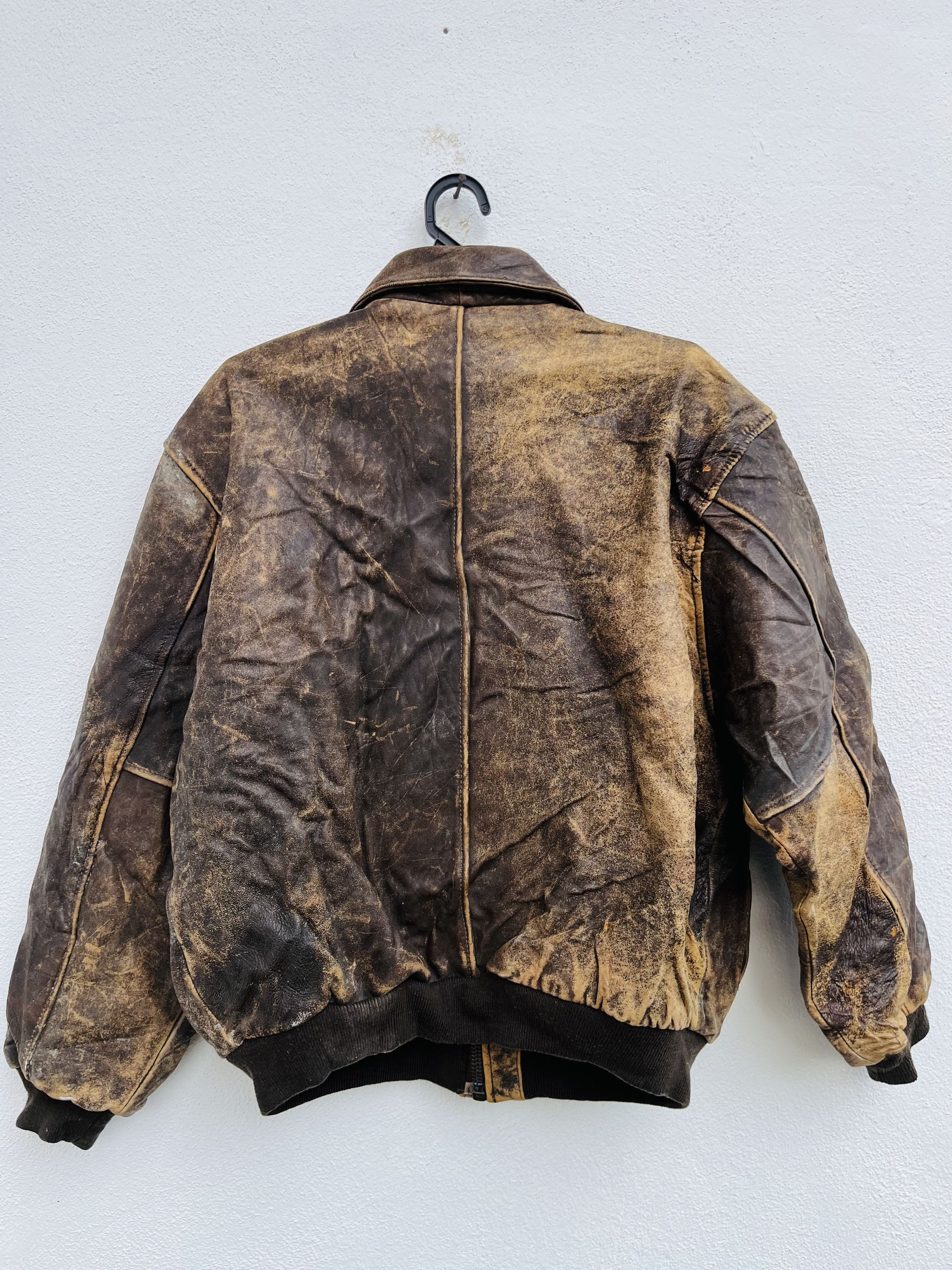 Japanese Brand × Vintage Vintage West Mac The Genuine Fashion Style Leather Jacket Size US L / EU 52-54 / 3 - 2 Thumbnail